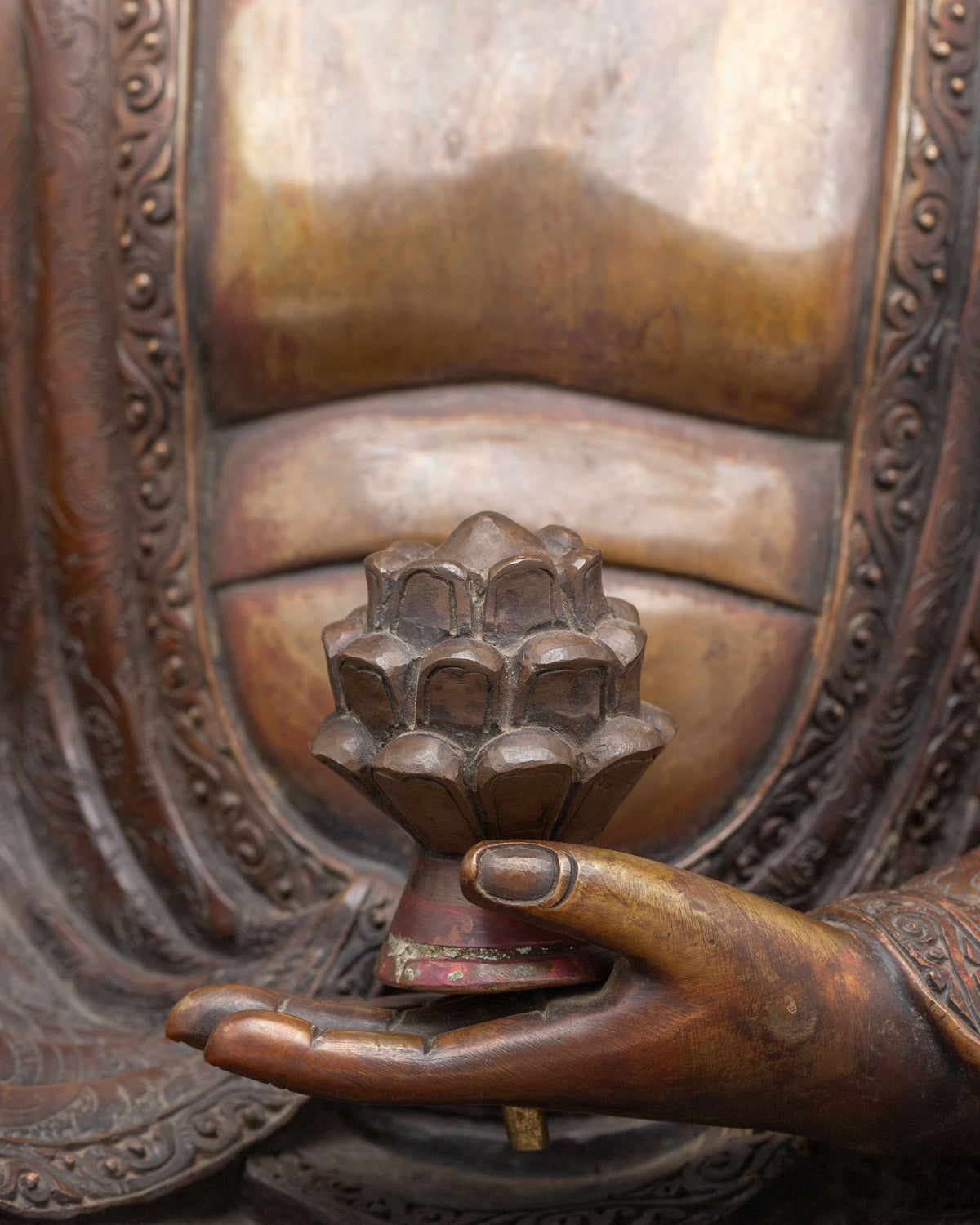 Siddhartha Gautama Handmade Statue | Oxidized Copper Sculpture