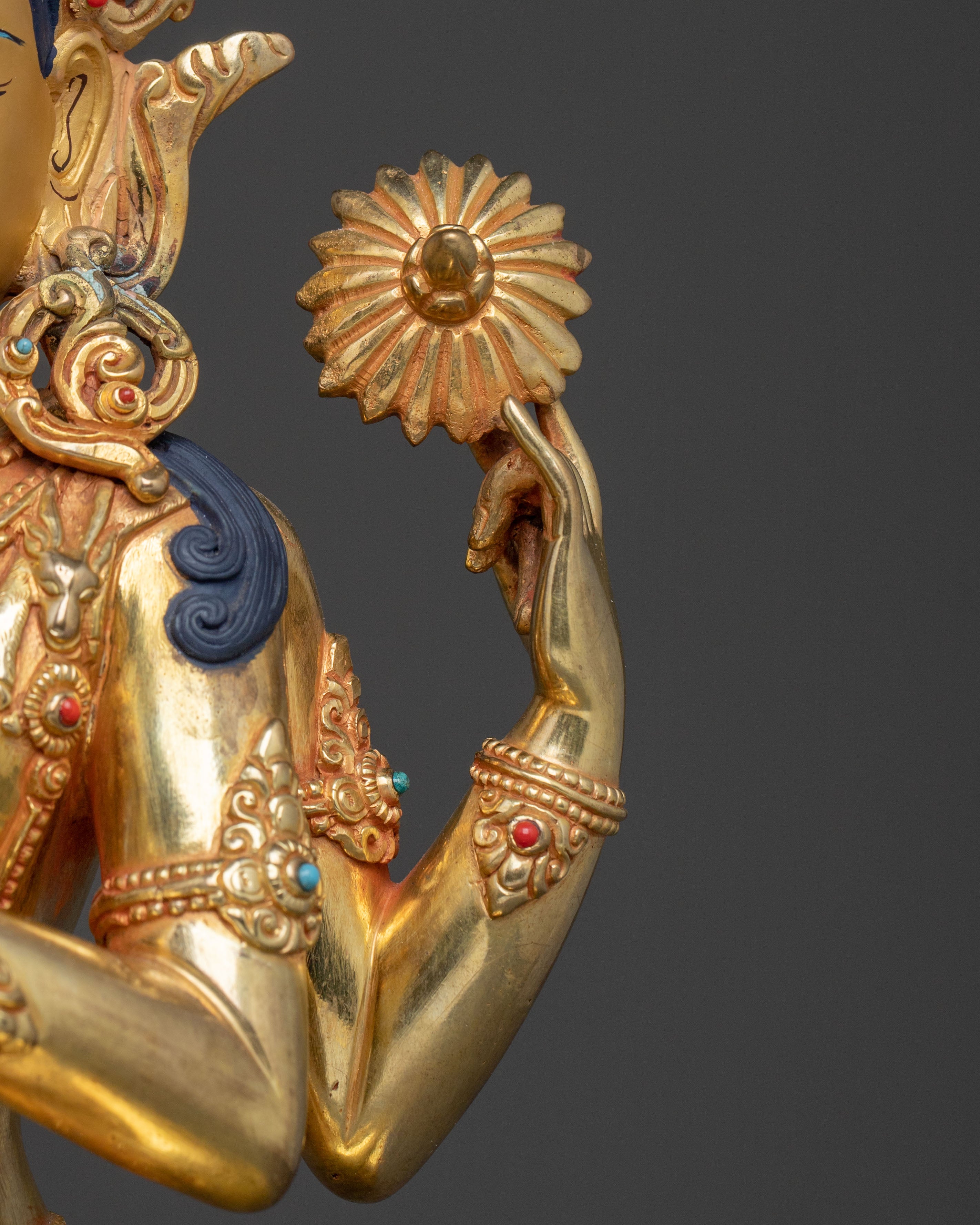Bodhisattva Chenrezig Statue | Made in Nepal
