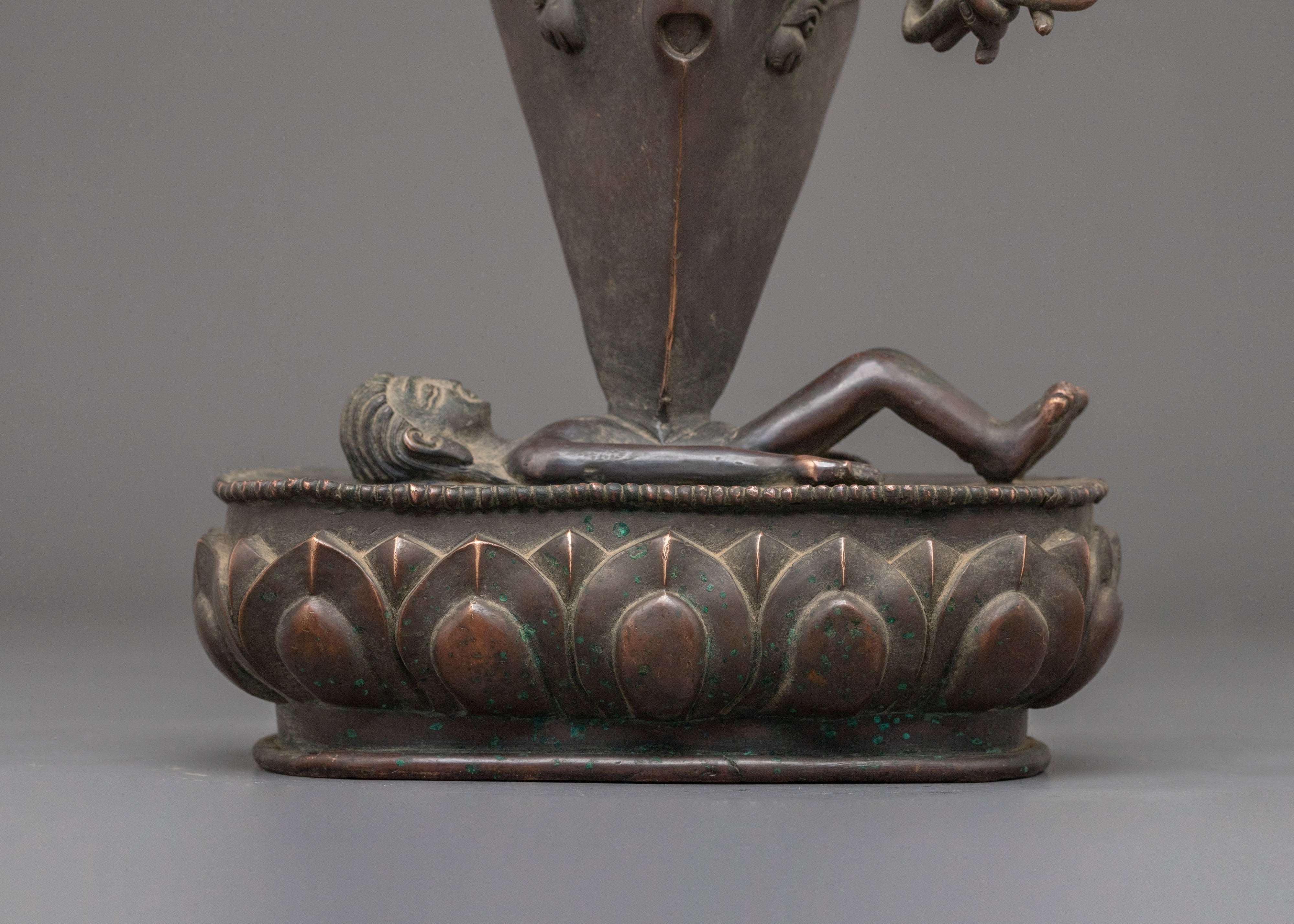 Vajrakilaya Sculpture | Tibetan Buddhist Protector