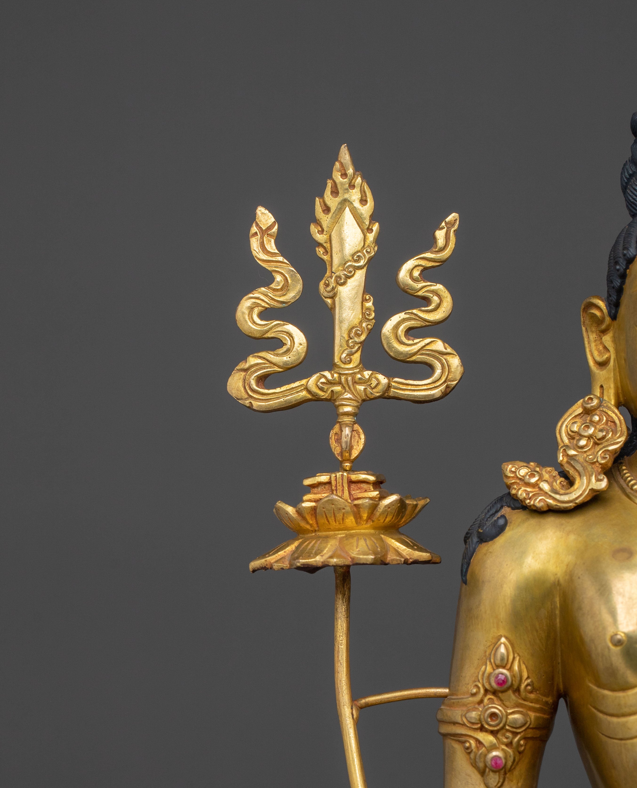 Standing Lokeshwor Shrine Statue | Altar Home Decor