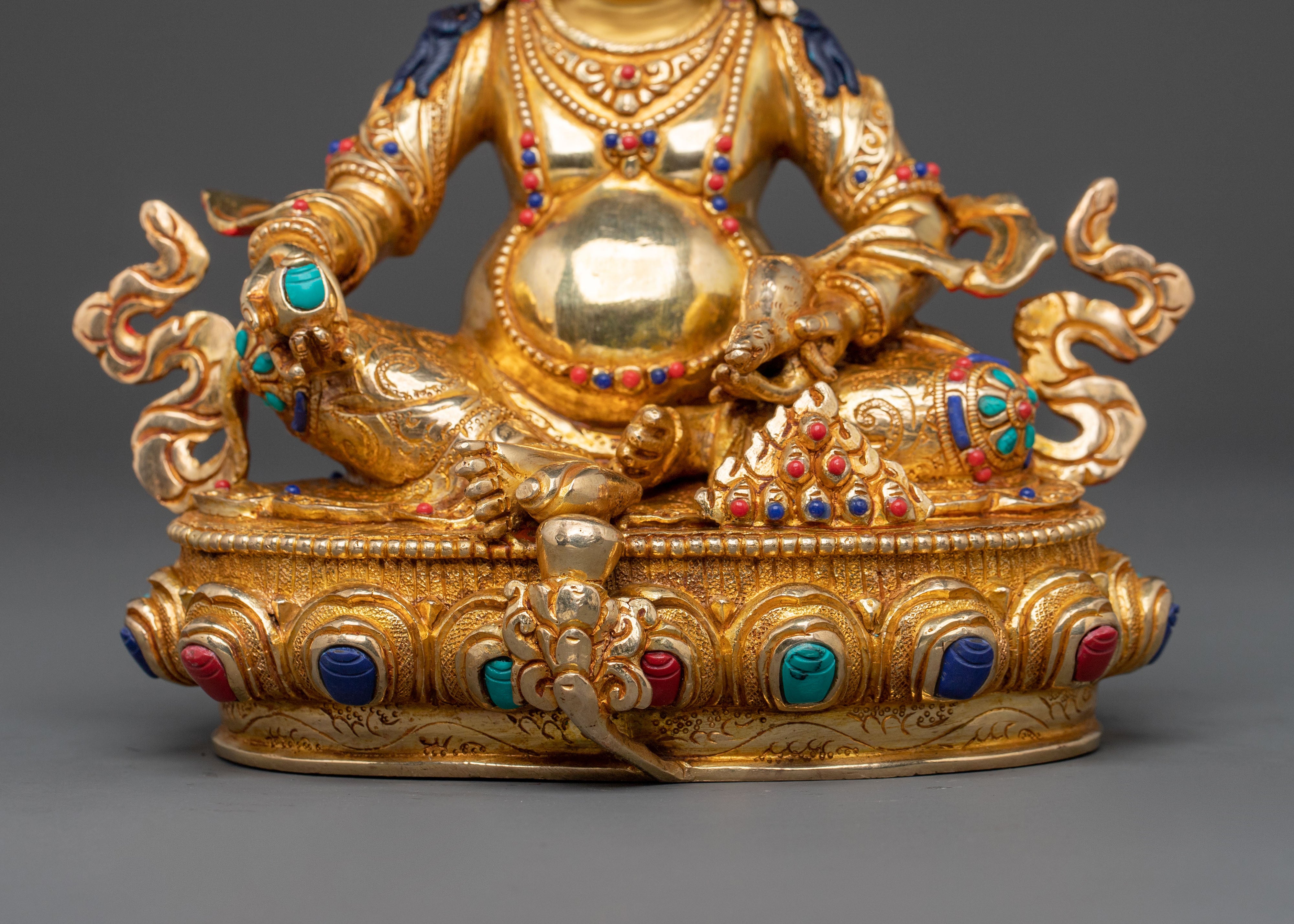 Dzambhala Sacred Statue | Prosperity Blessing