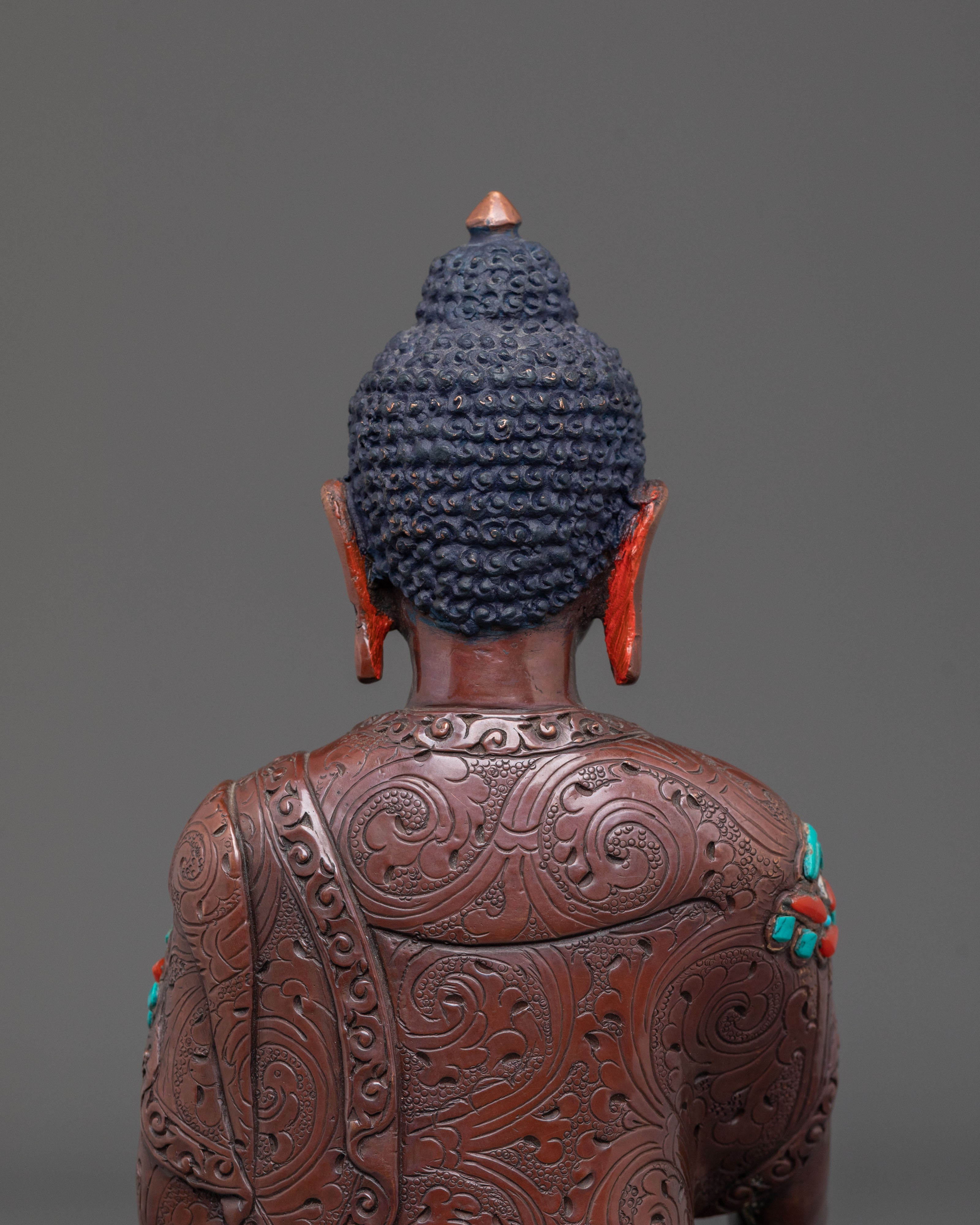 Gautama Buddha Statue | Oxidized Copper Body