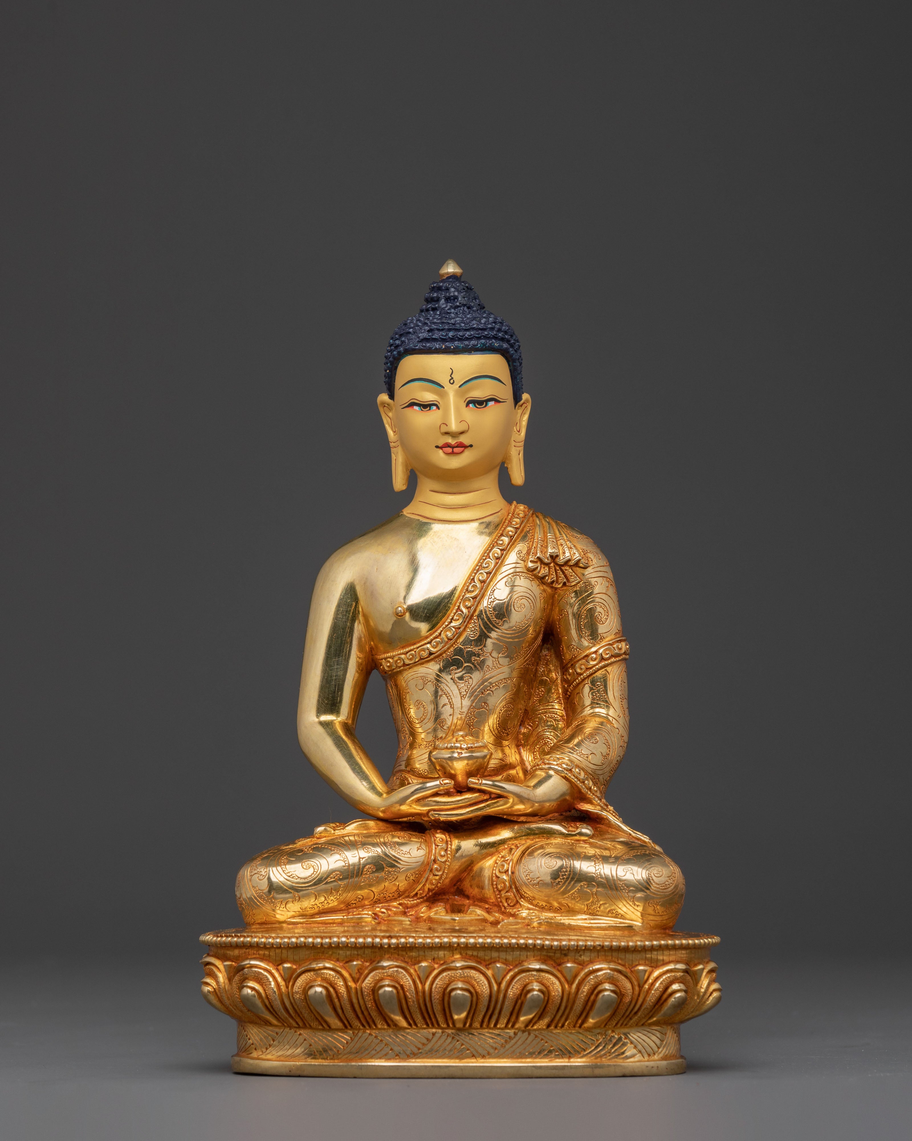 Five Dhyani Buddha Divine Statue Set | Altar Decor