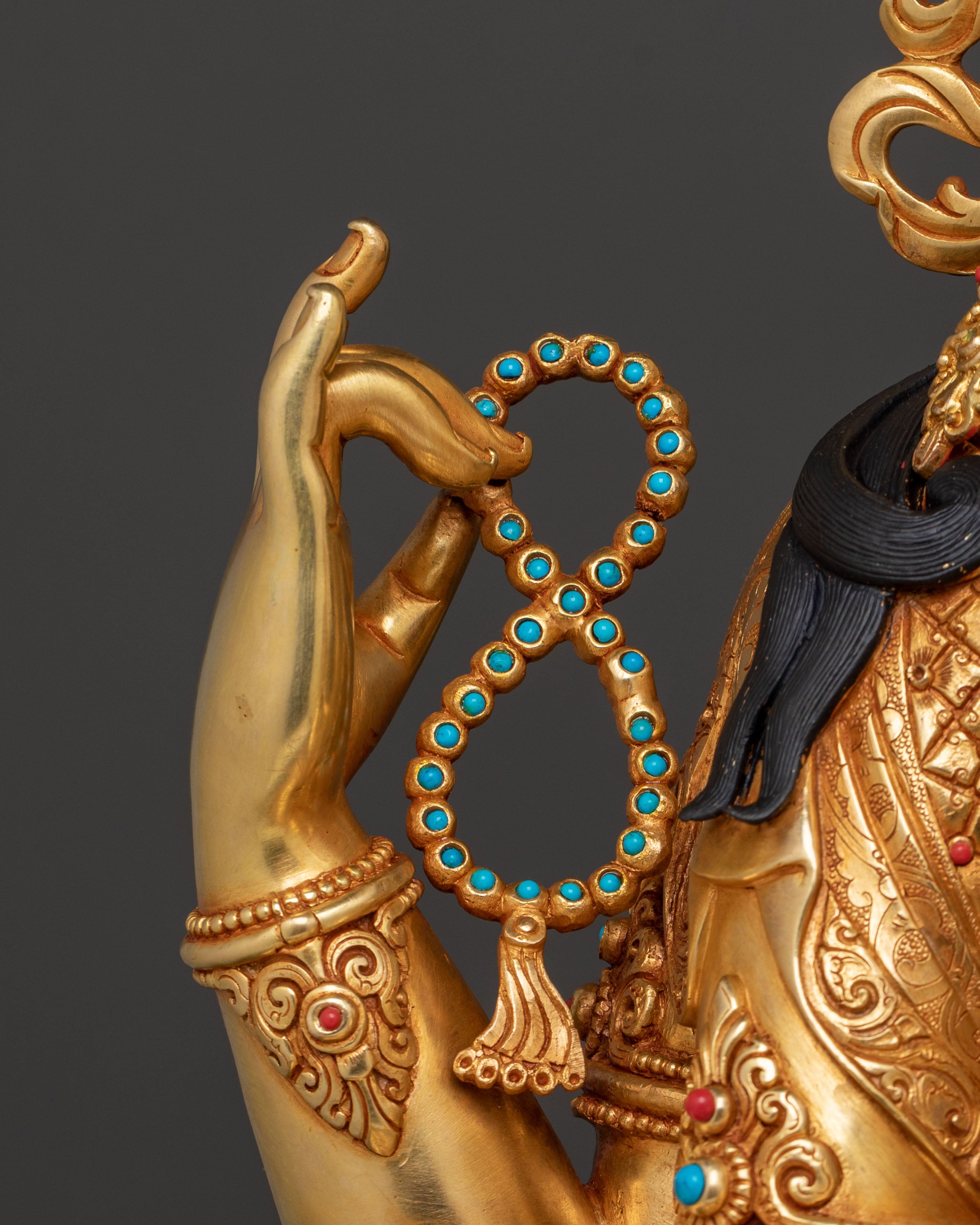 Handcrafted Chenrezig Divine Figure for Rituals | Buddhist Decor