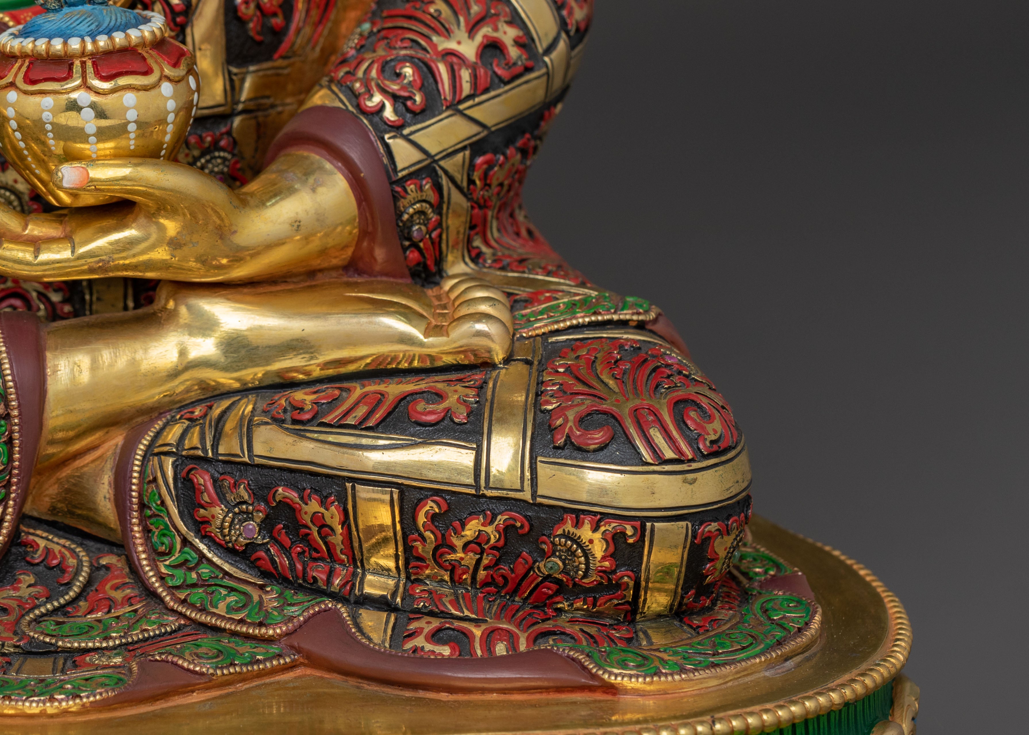 Medicine Buddha Blessing Statue | Healing Icon