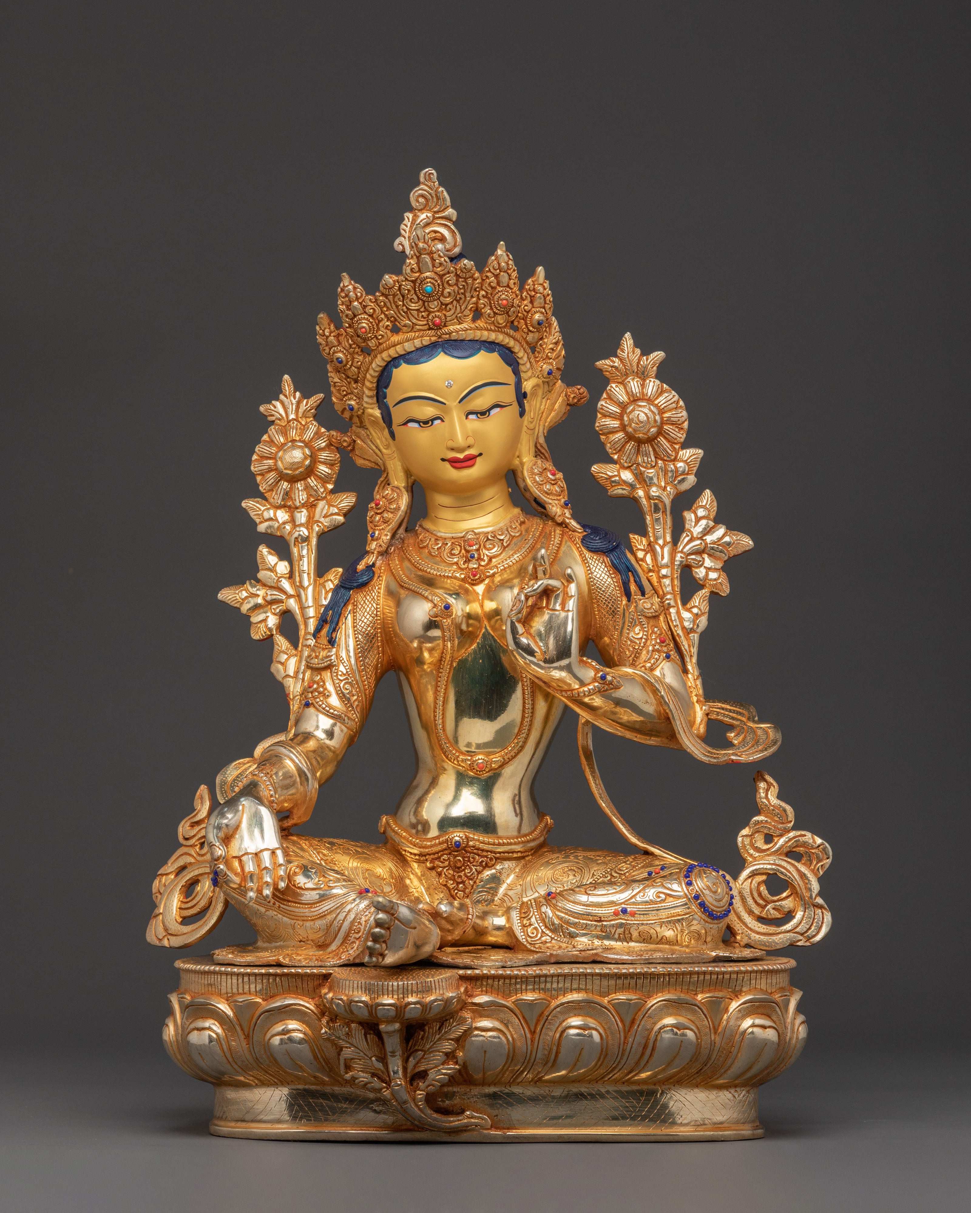 Green Tara Statue