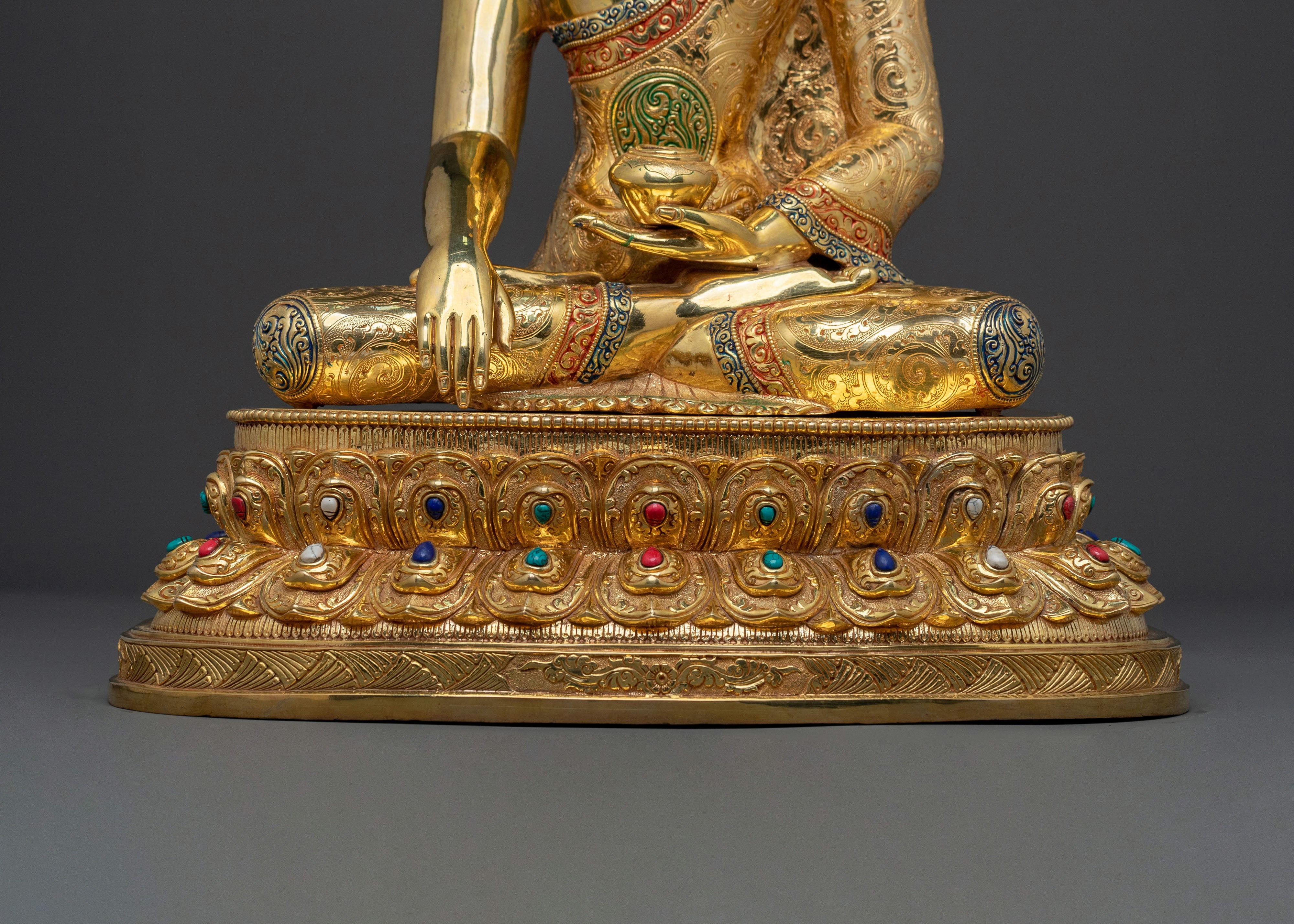 Handcrafted Shakyamuni Buddha Sacred Figure