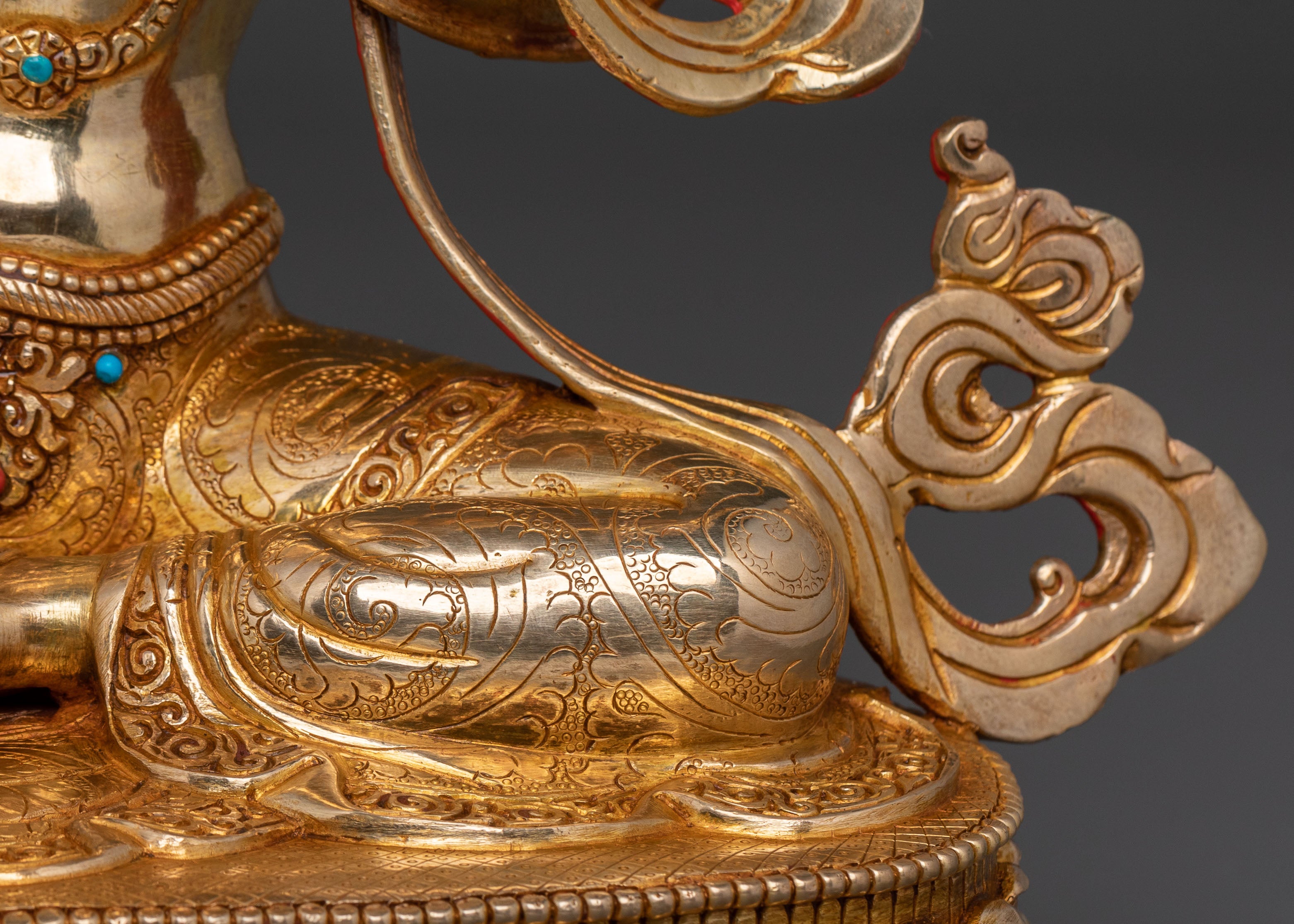 Protector Green Tara Sculpture: Home Decor