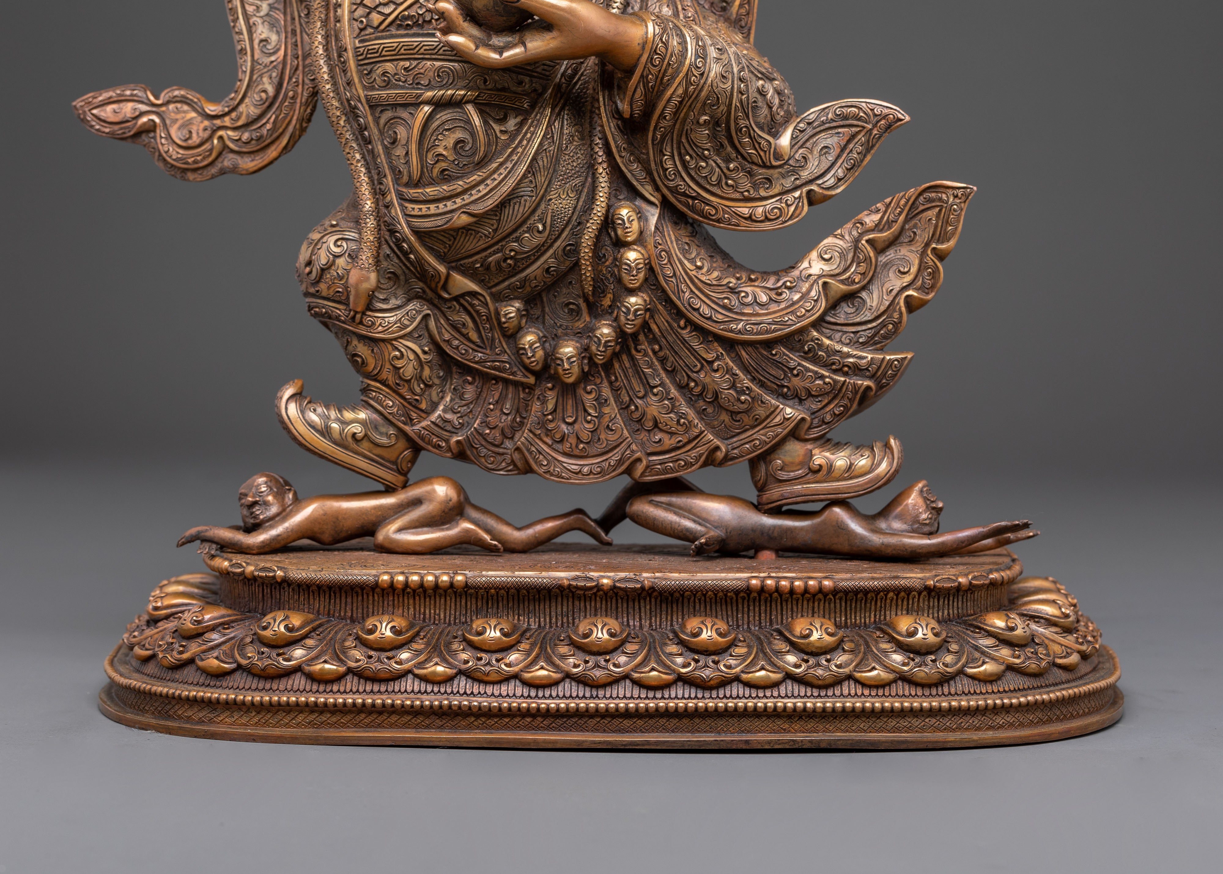 Bernagchen Mahakala Copper Statue | Protector of the Dharma
