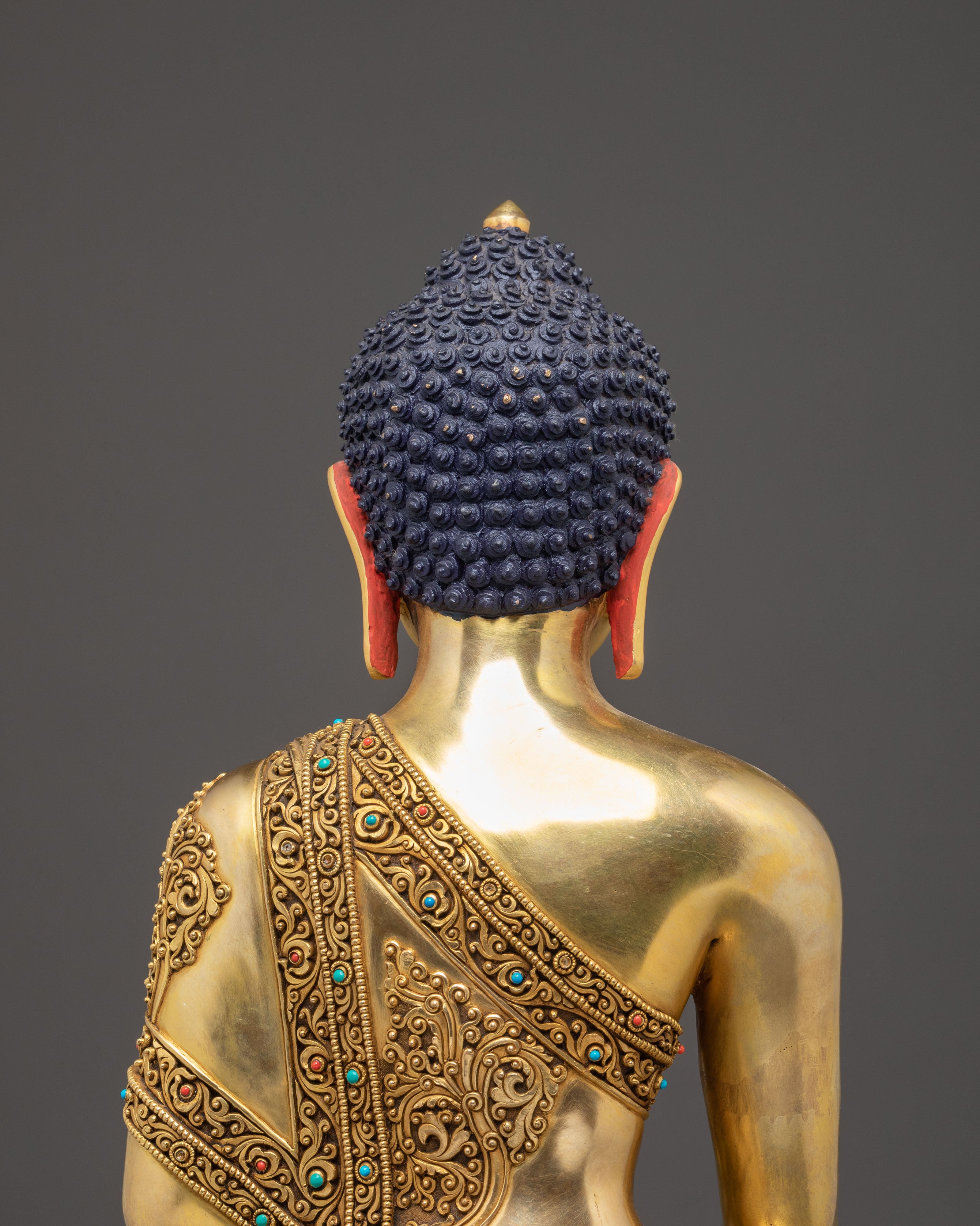 Radiant Statue of Historical Shakyamuni Buddha | Founder of Buddhism