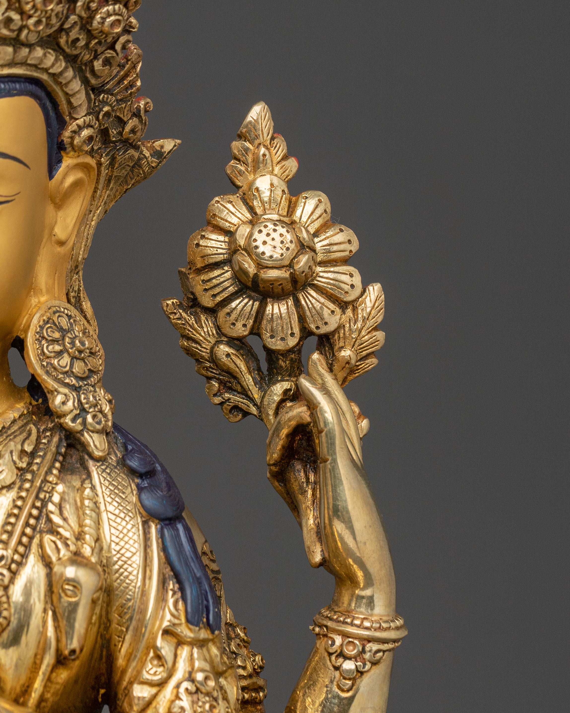 Four Armed Chenrezig Compassion Statue | Bodhisattva of Infinite Mercy