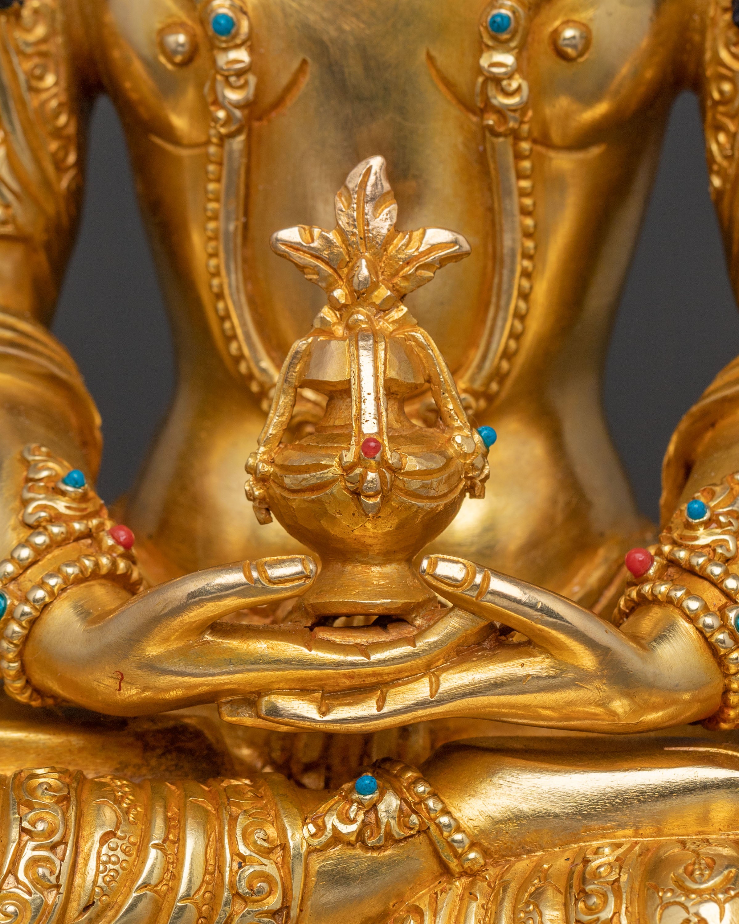 Amitayus Sacred Statue | Buddha Figurine of Longevity