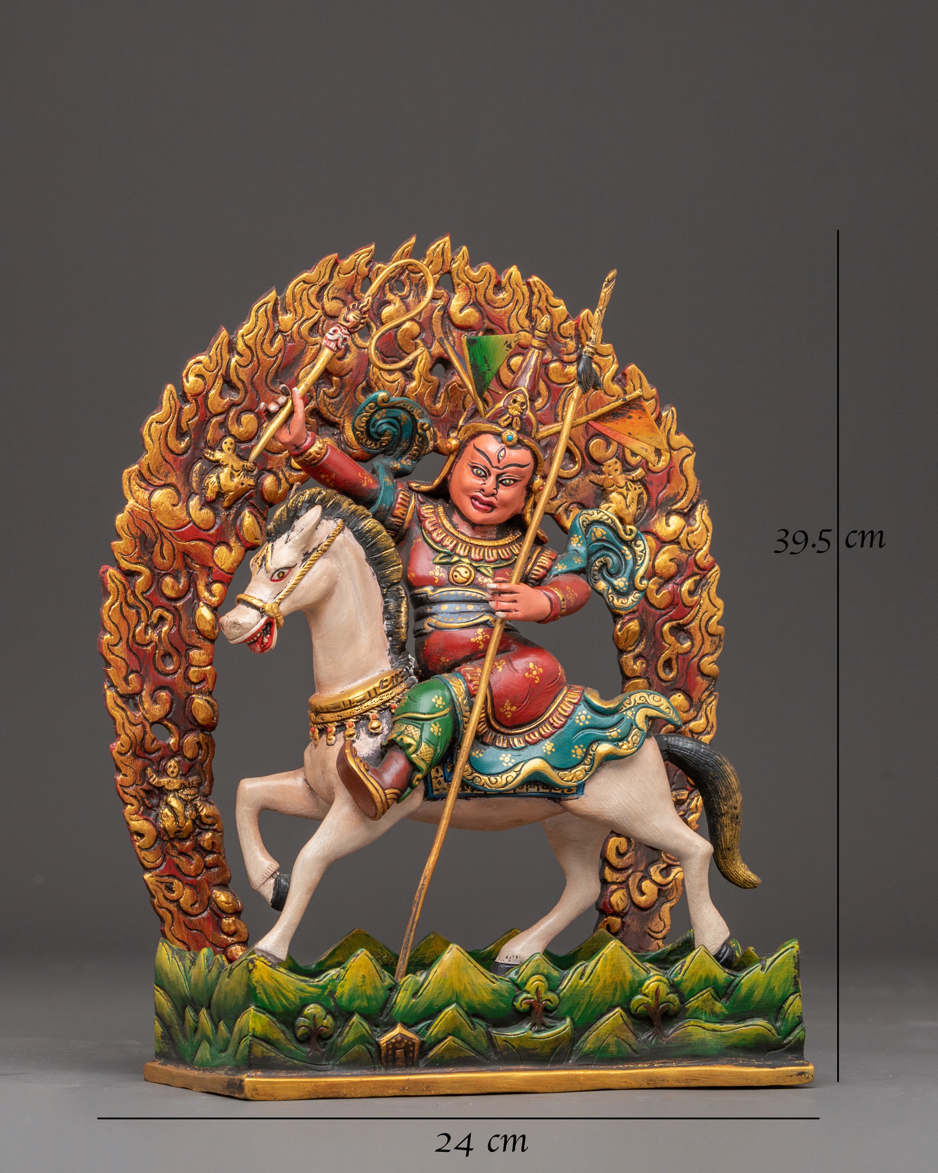 Himalayan Statue of King Gesar