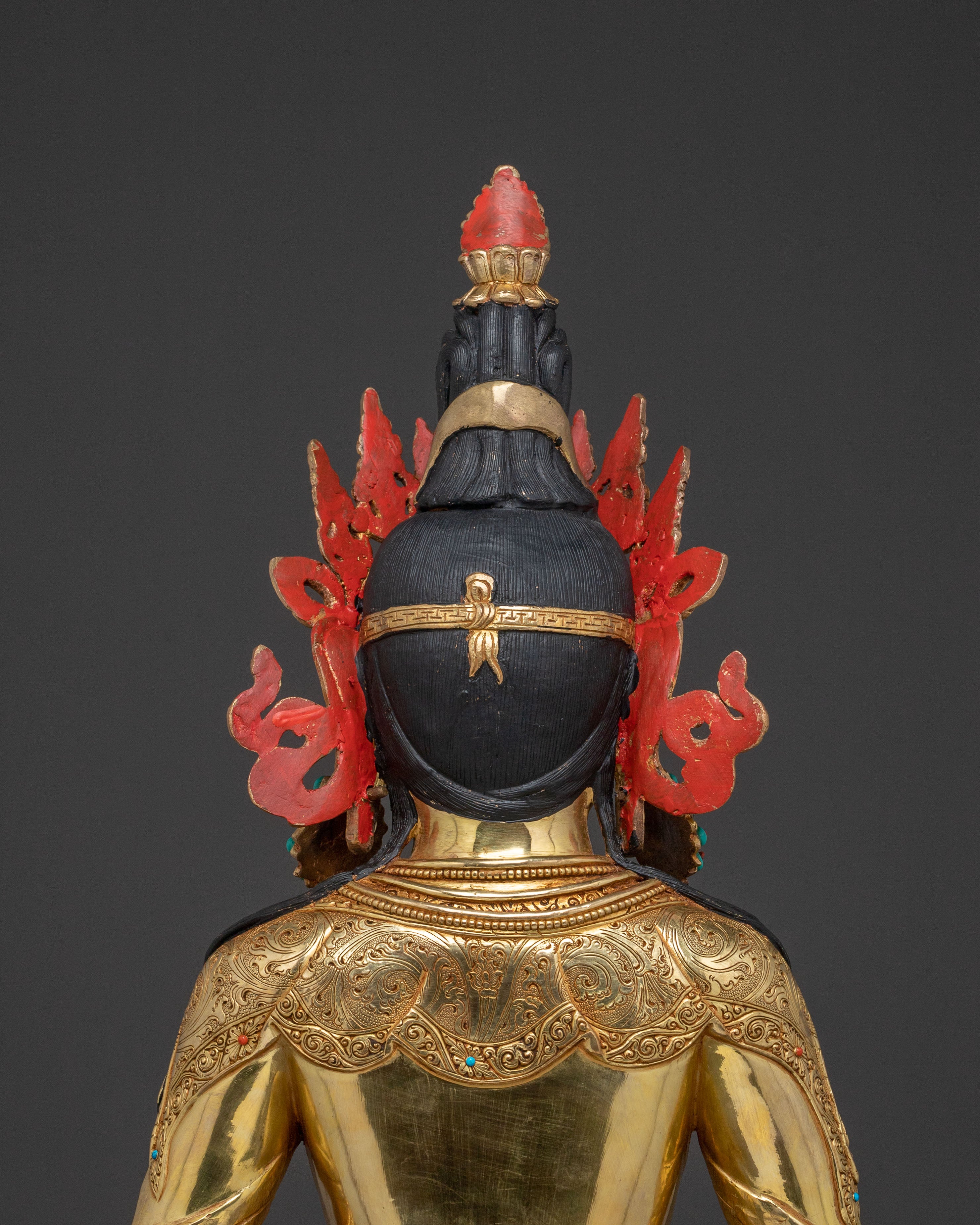 Sacred Amitayus Buddha Statue | Spiritual Figure