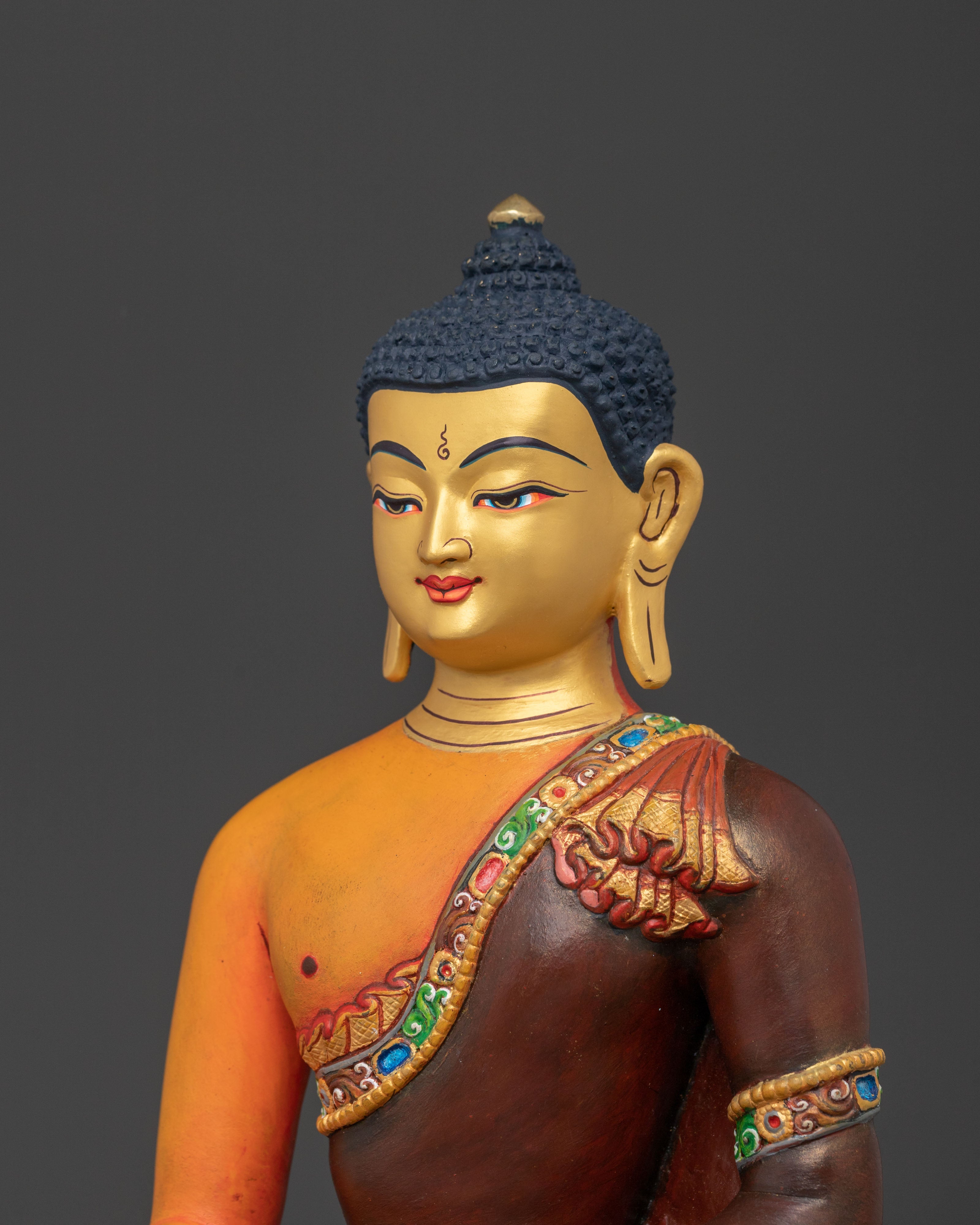 Handcrafted Shakyamuni Buddha Statue | Home Decor
