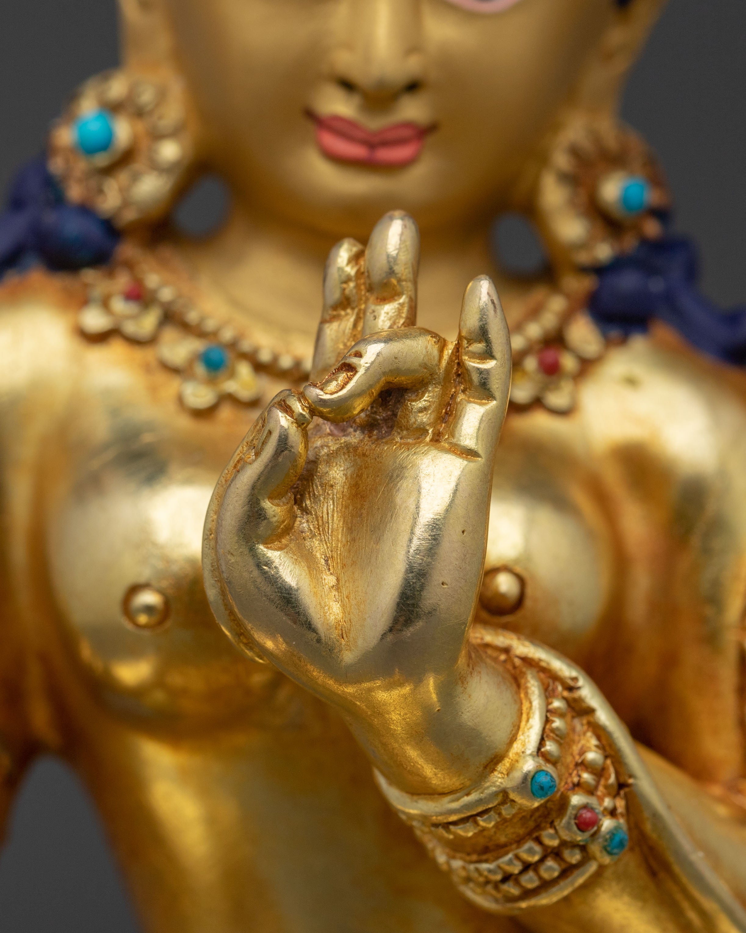 Green Tara Statue: Guardian of Compassion
