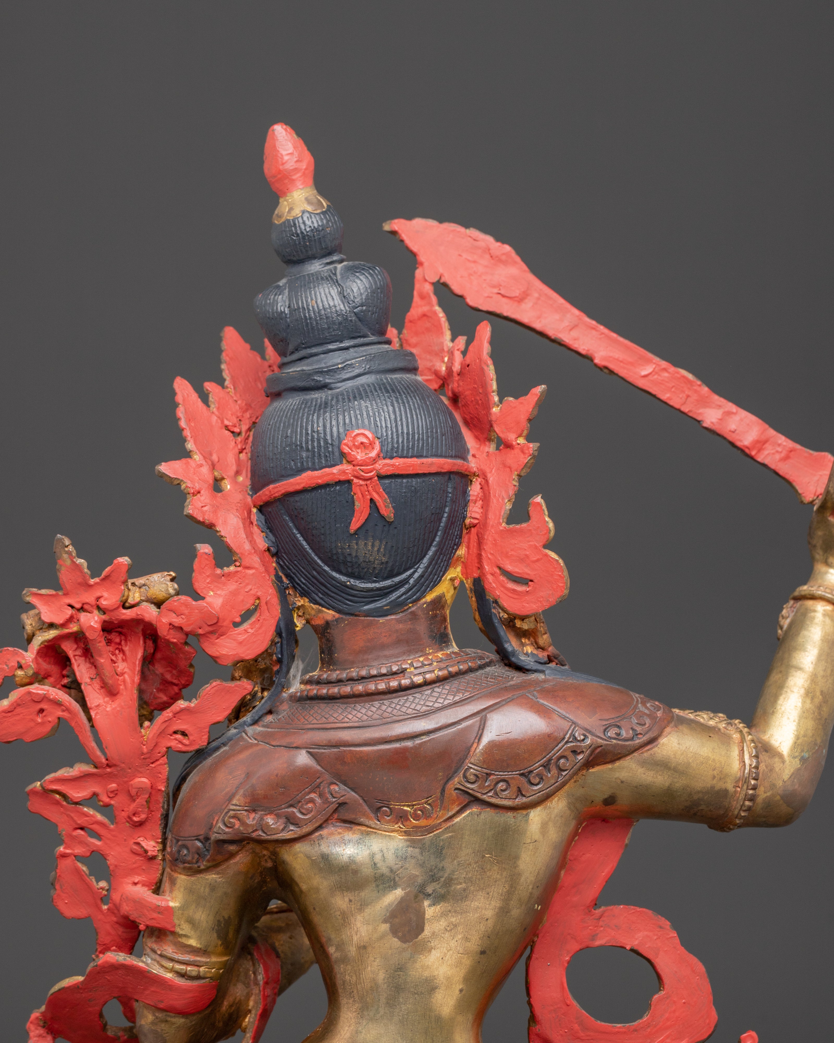 Bodhisattva Manjushri Serene Statue | Wisdom's Radiant Beacon