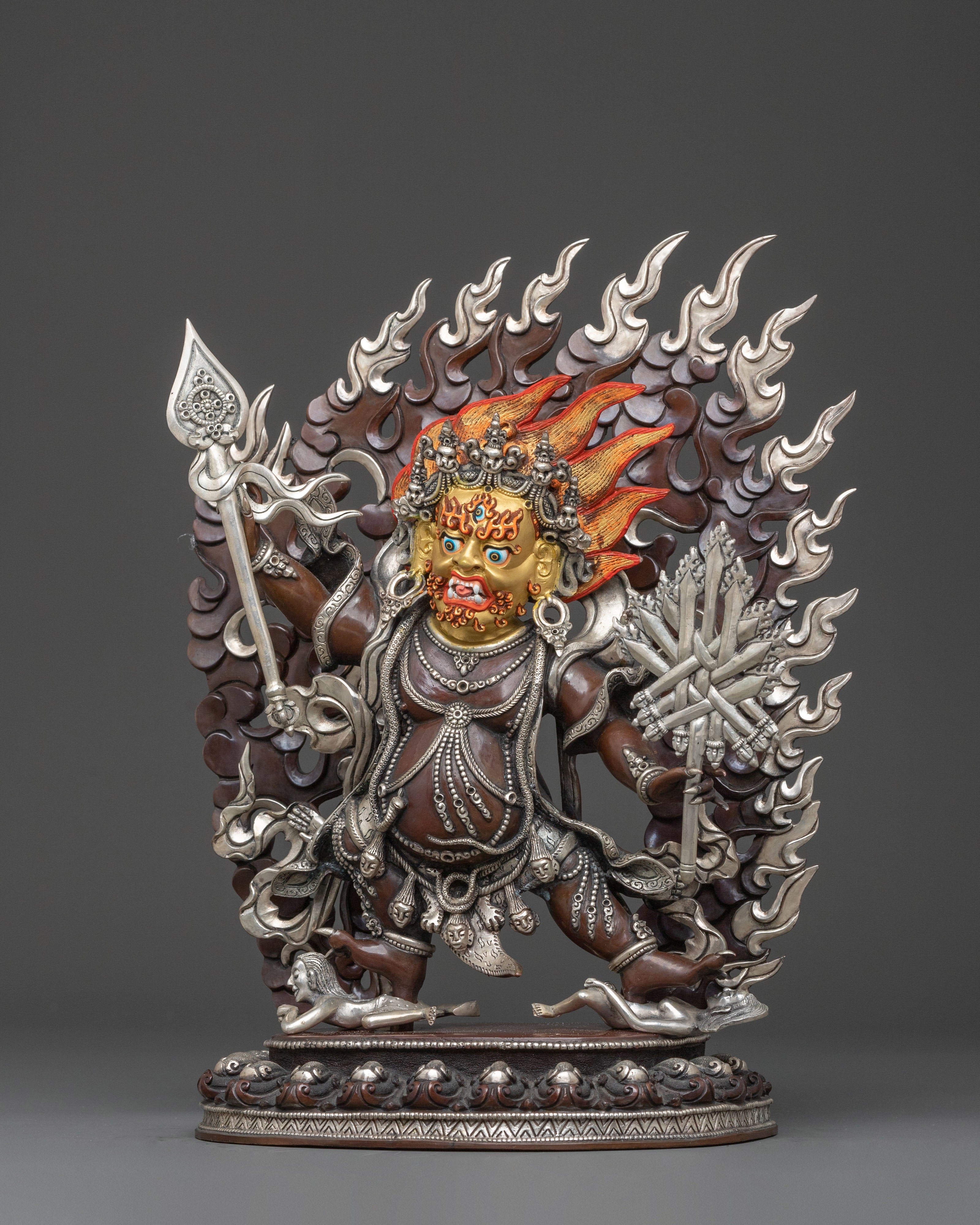 Takla Mebar: Oxidized Copper Sculpture