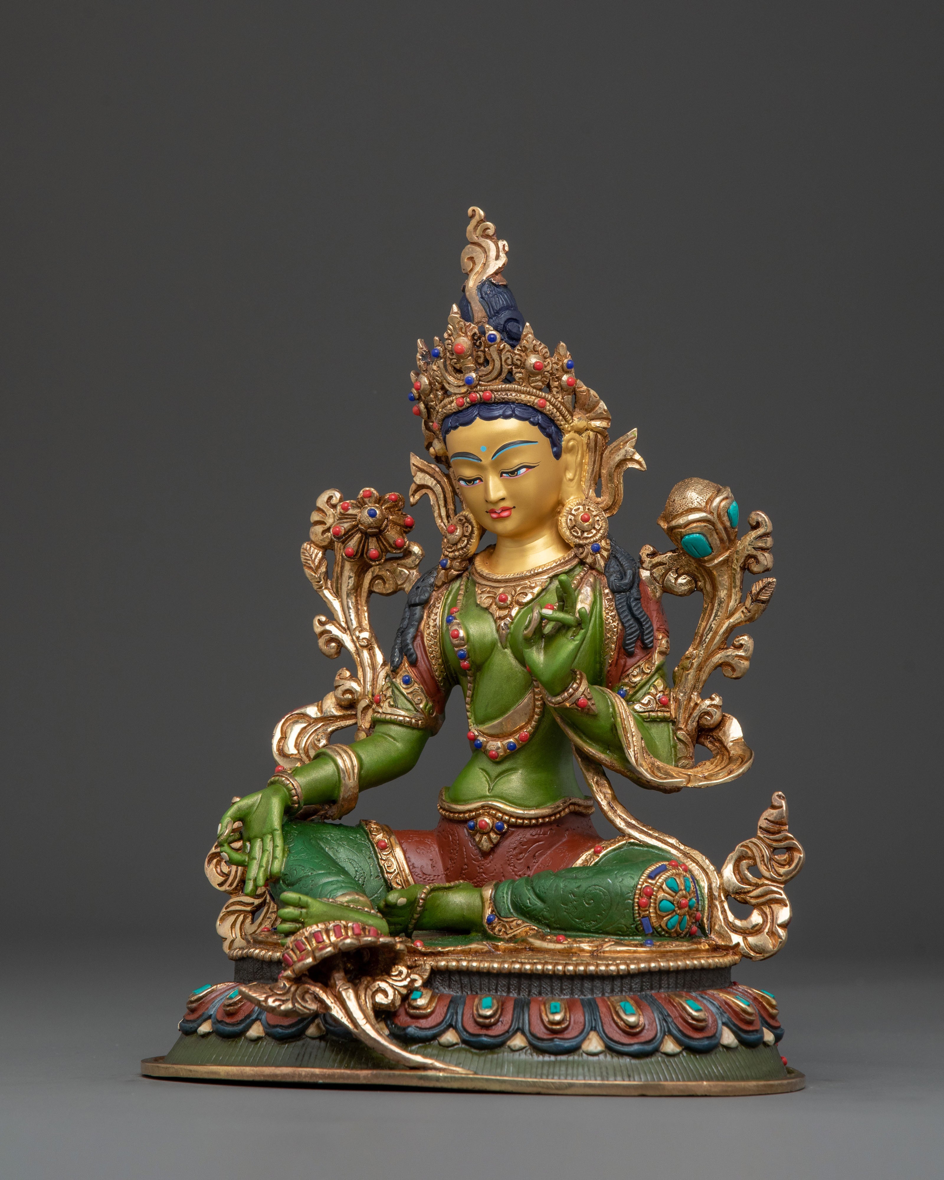 Green Tara Statue: Symbol of Compassion