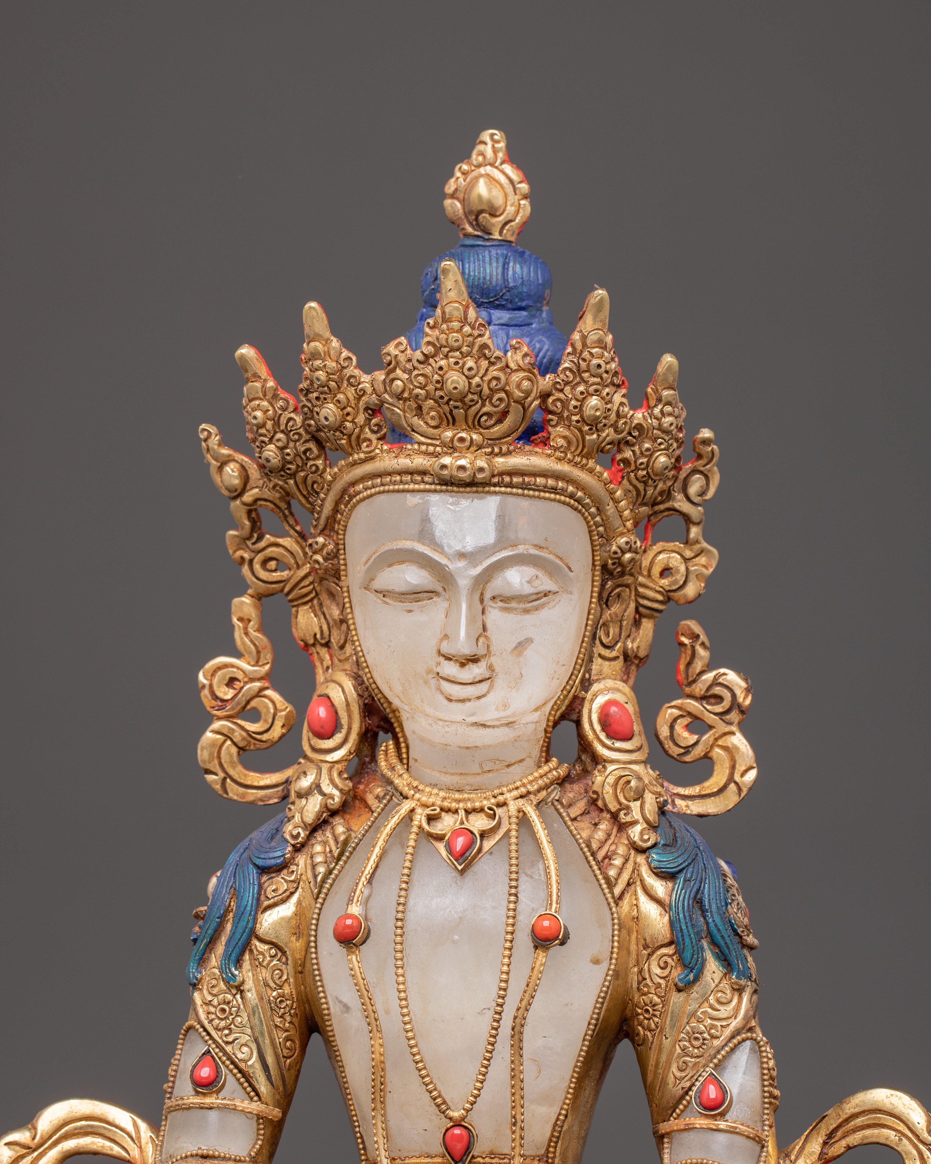 24K Gold Gilded Shakyamuni Buddha Statue | The Awakened One