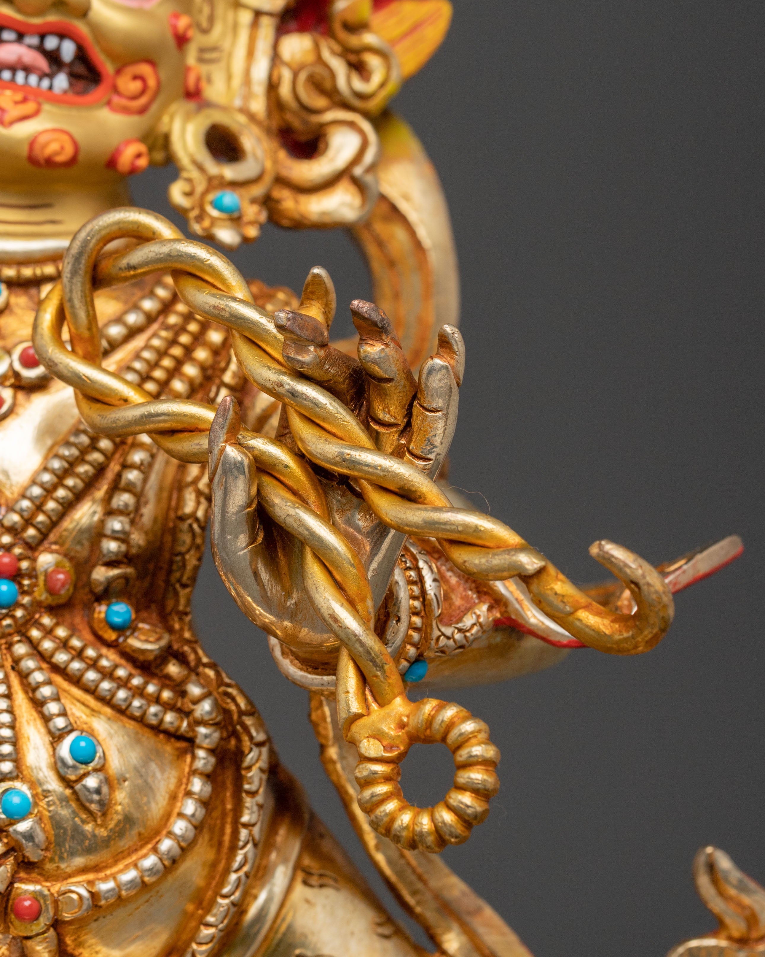 Vajrapani Statue of Dharma Protection | Buddhist Protector Sculpture