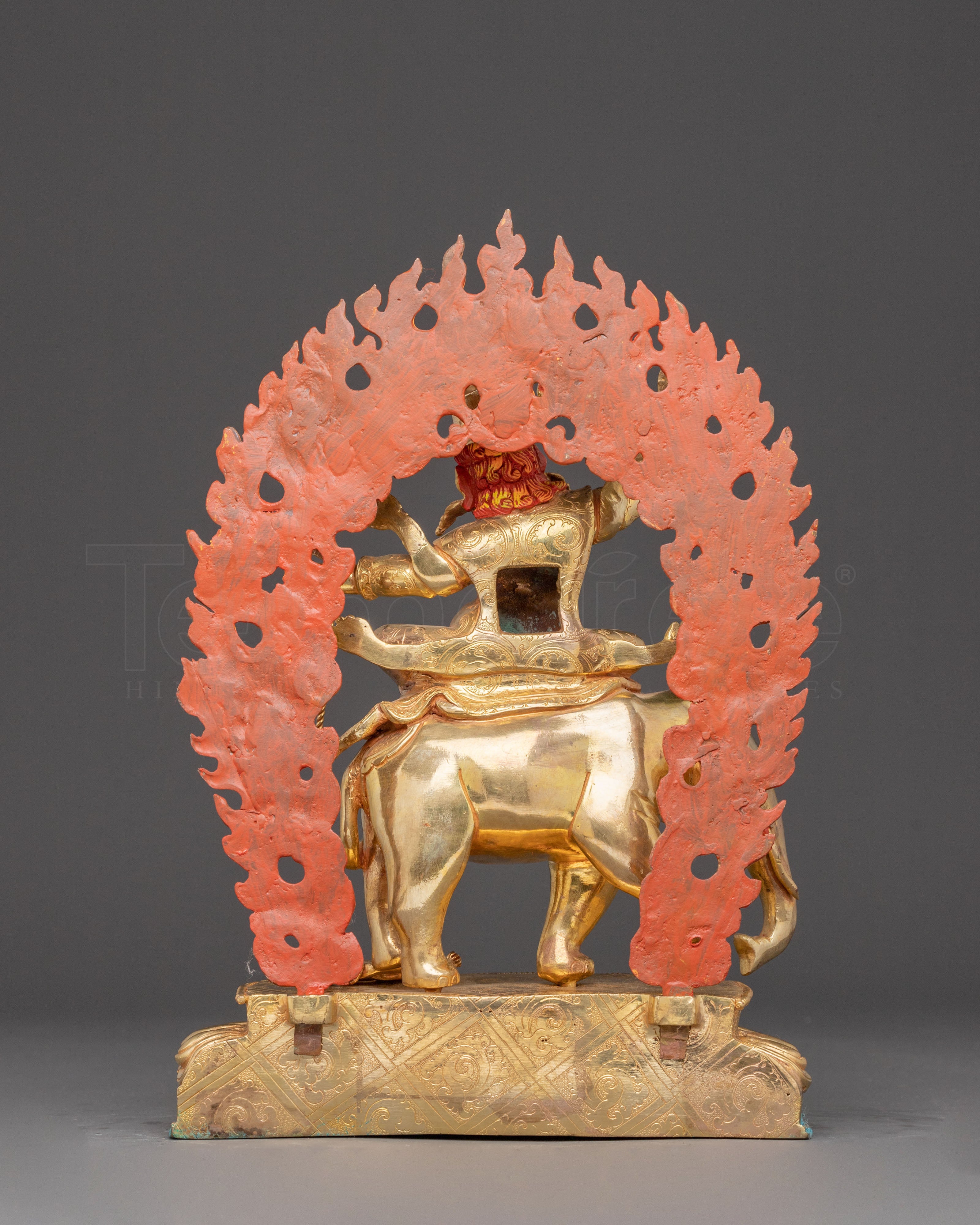 Handmade Chimar Golden Statue | 24k Gold Glided