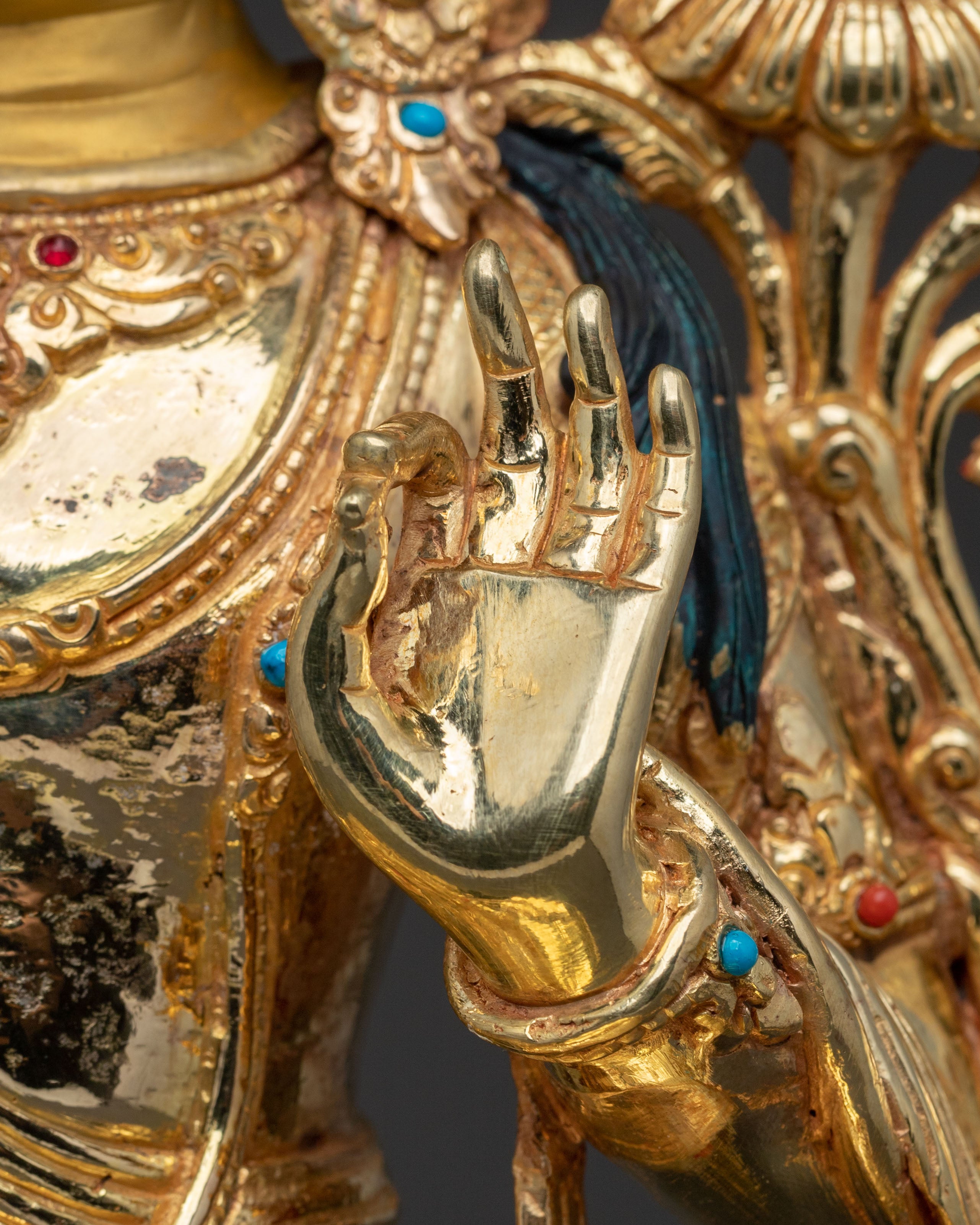Manjushri Himalayan Statue | Sacred Bodhisattva of Wisdom