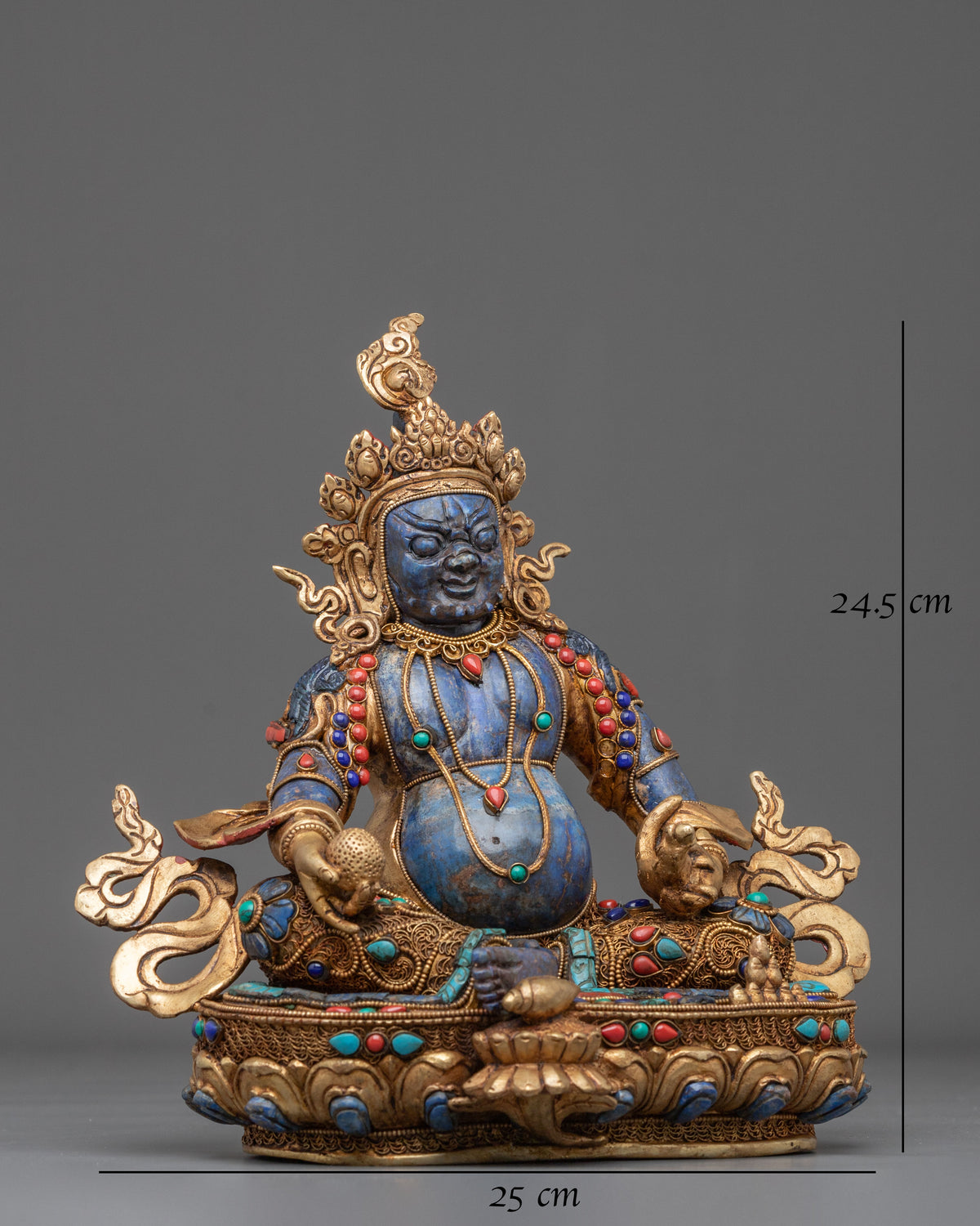 Dzambhala Sculpture | Altar Home Decor