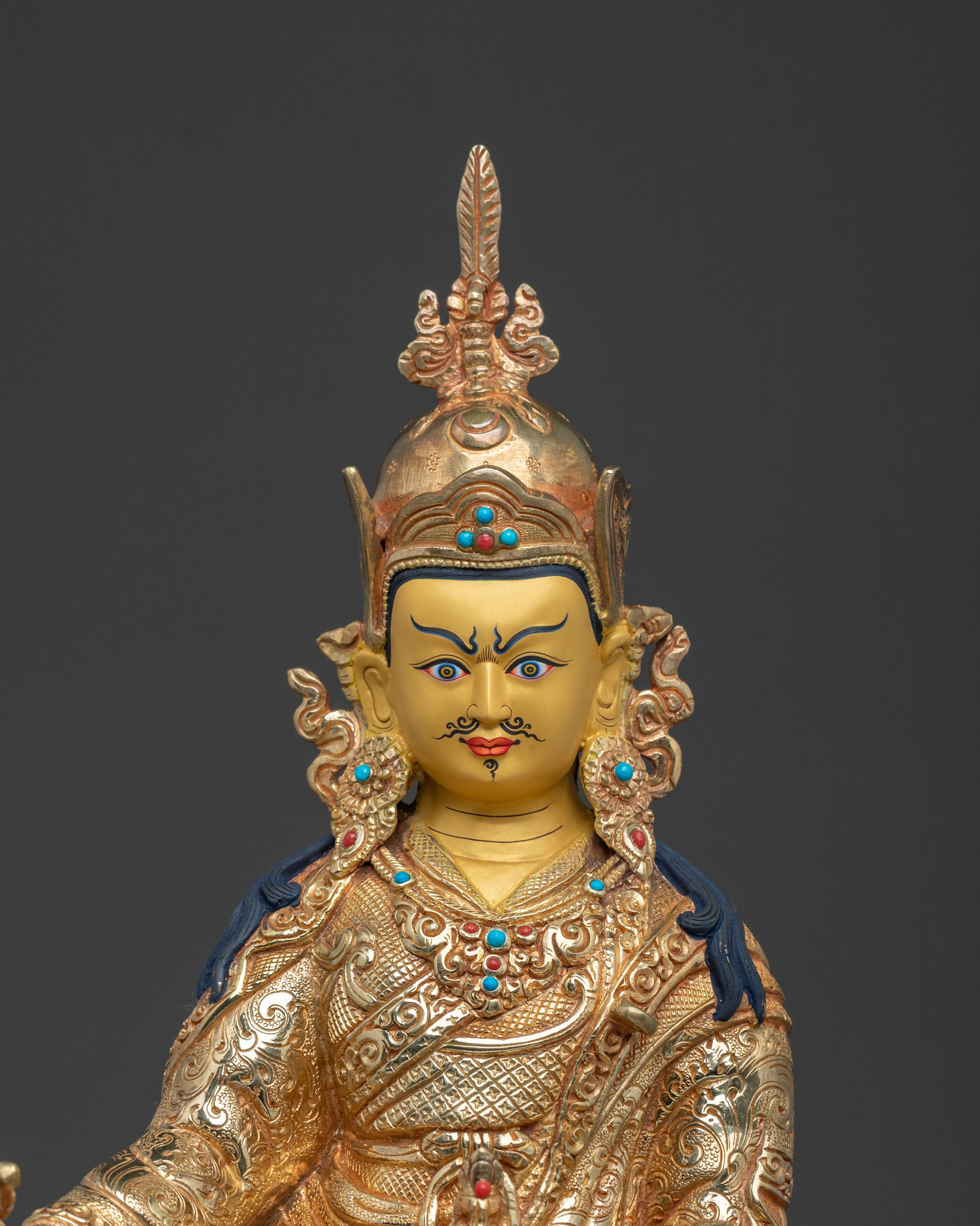 Padmasambhava Lotus Born Sacred Statue