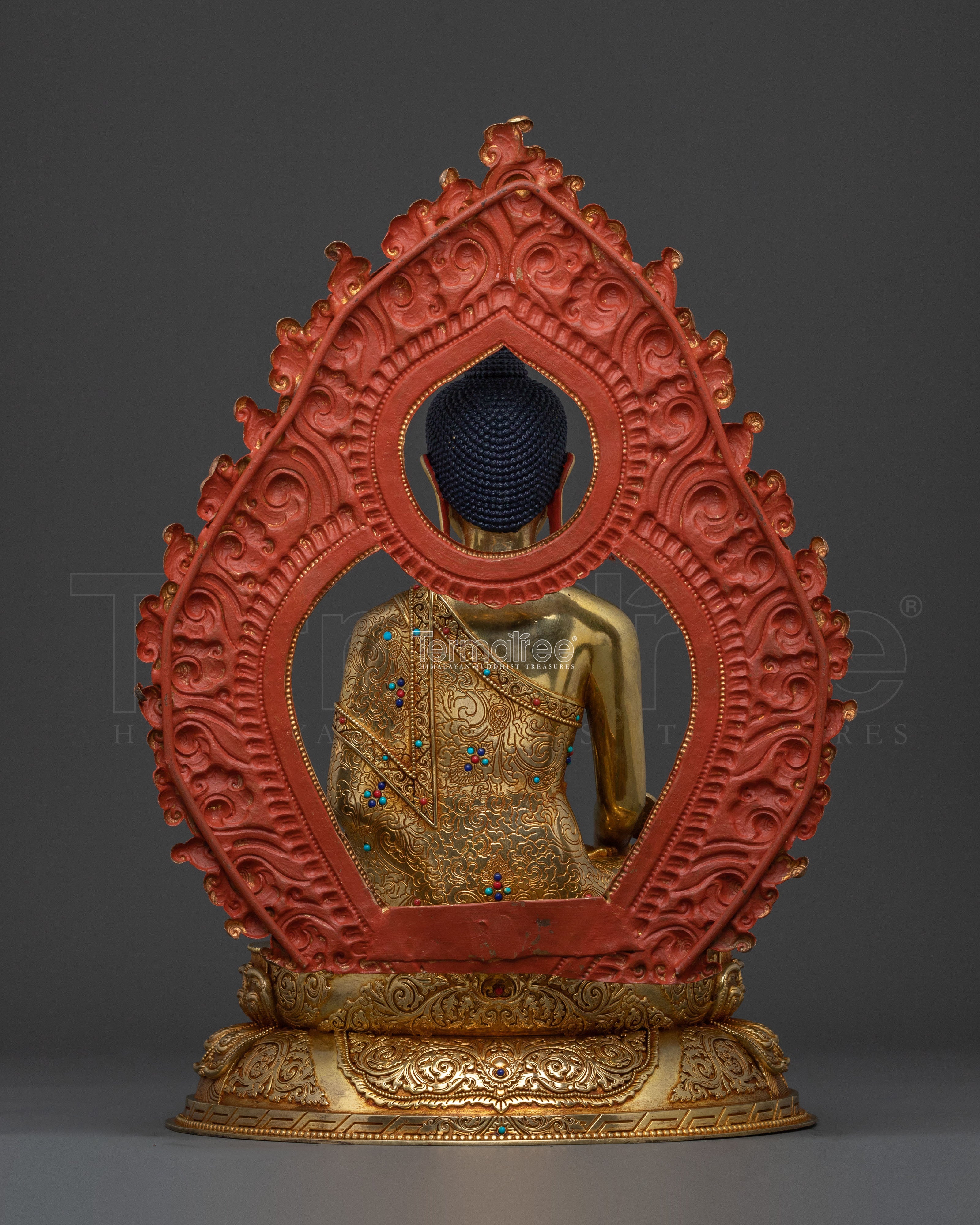 Lord of Lapis Lazuli Medicine Buddha | 24K Gold Gilded