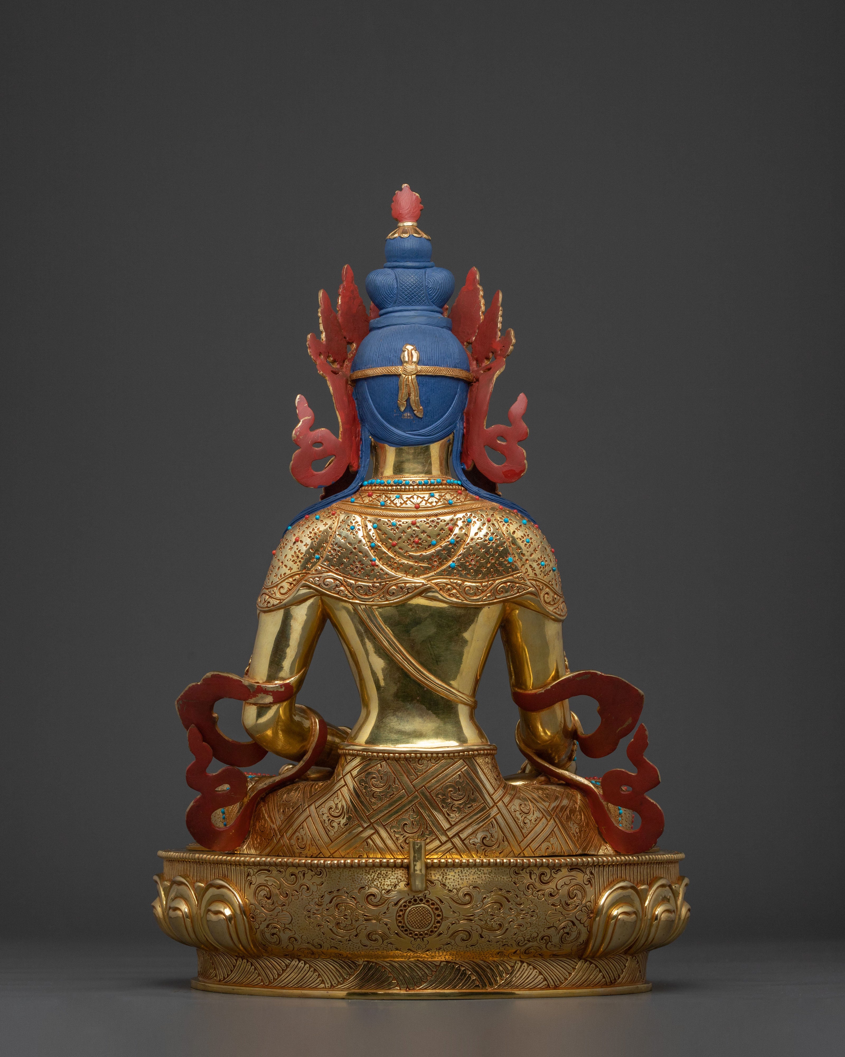 Kshitigarbha Sculpture | Tibetan Bodhisattva Figurine