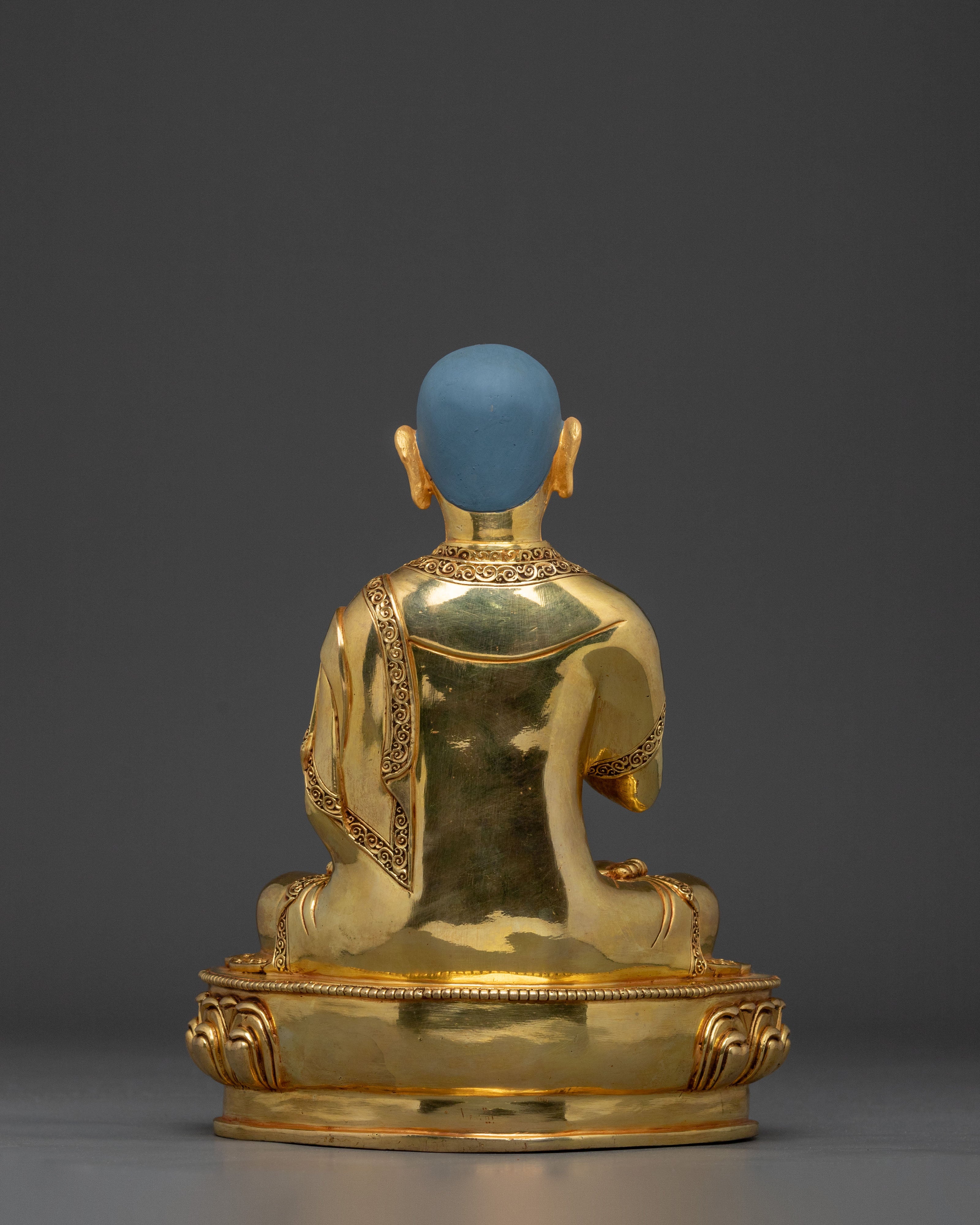 Tsongkhapa with Disciples Handcrafted Statue Set