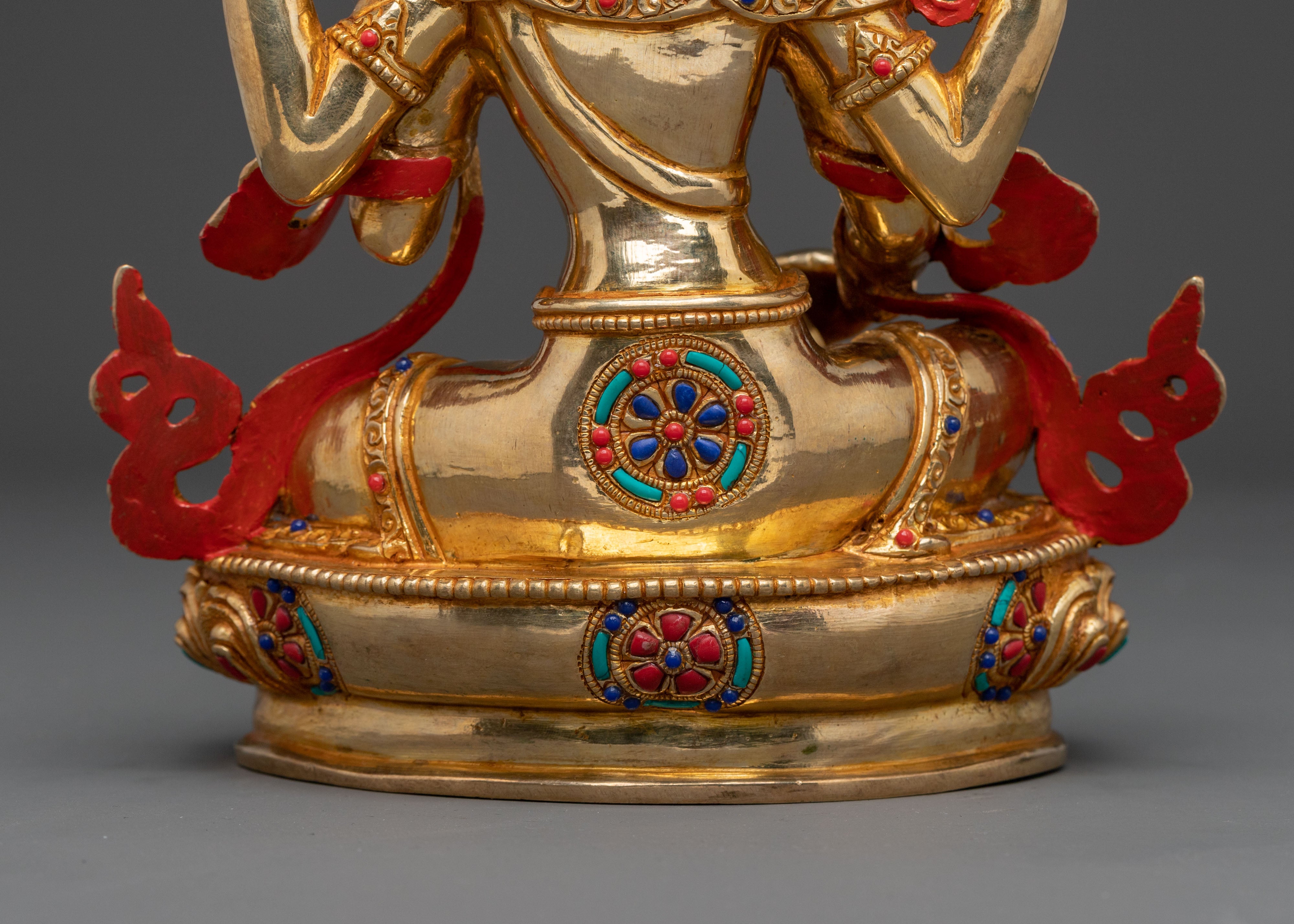 Devi Saraswati Statue | Spiritual Figurine