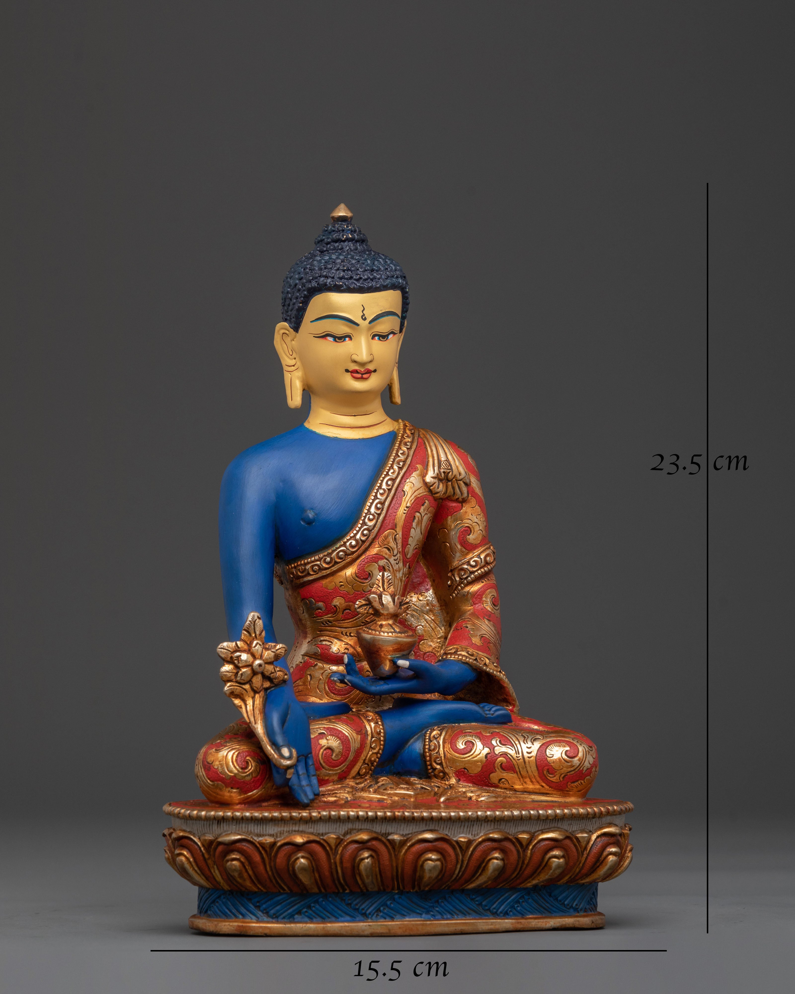 Medicine Buddha Healing Statue | Home Decor