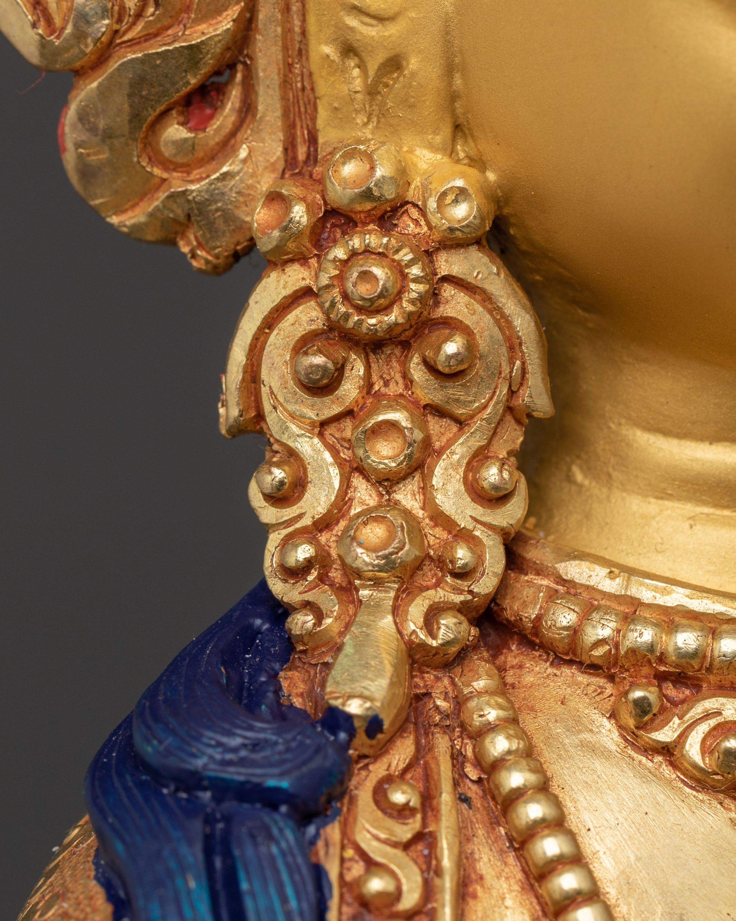 Manjushri Supreme Wisdom Golden Statue