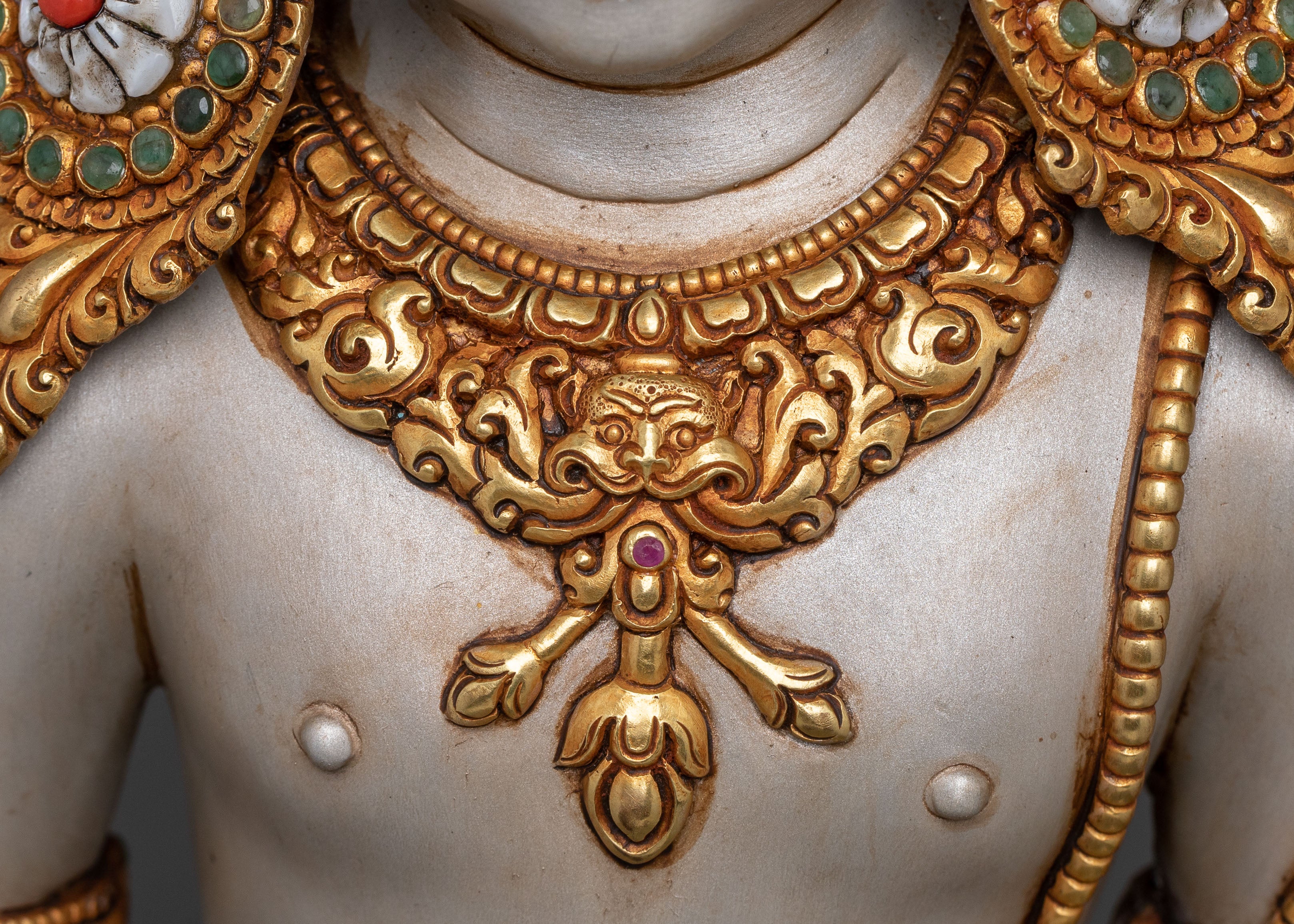 Lokeshwor Bodhisattva Sculpture | Meditation Altar Decor