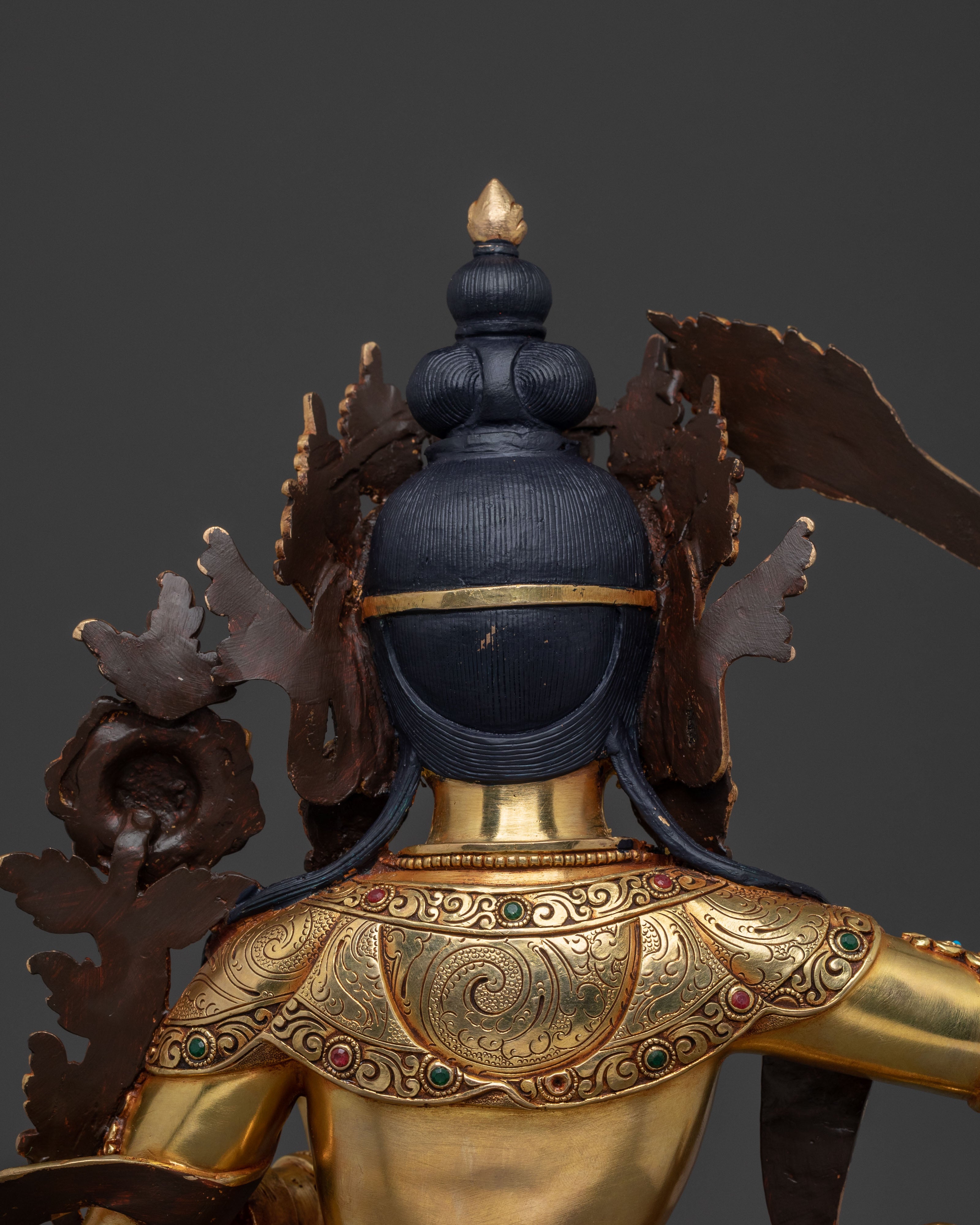 Radiant Manjushri Wisdom Statue | Enlightened Decor for Spiritual Spaces