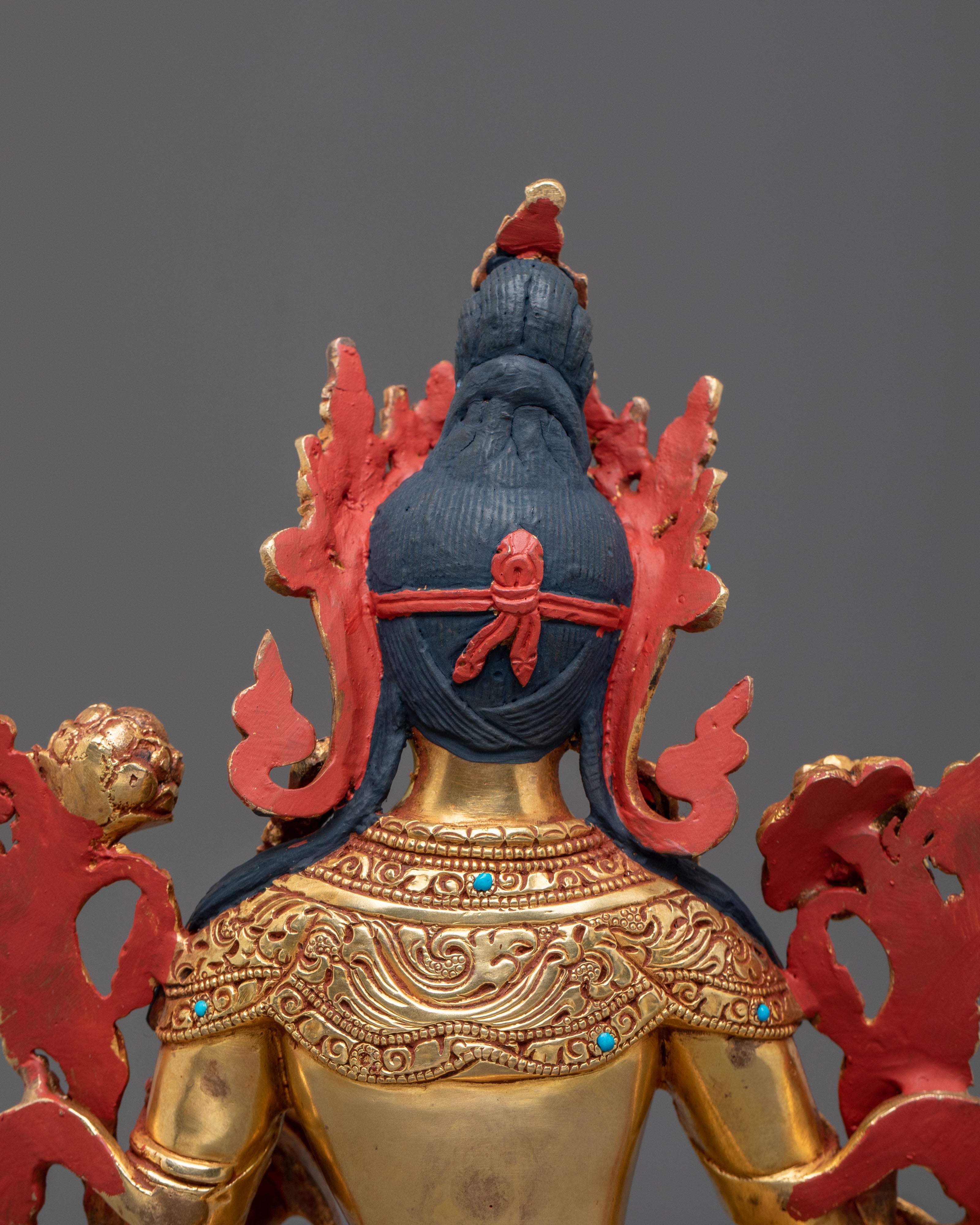 Green Tara Statue | Radiant Tibetan Goddess Figurine