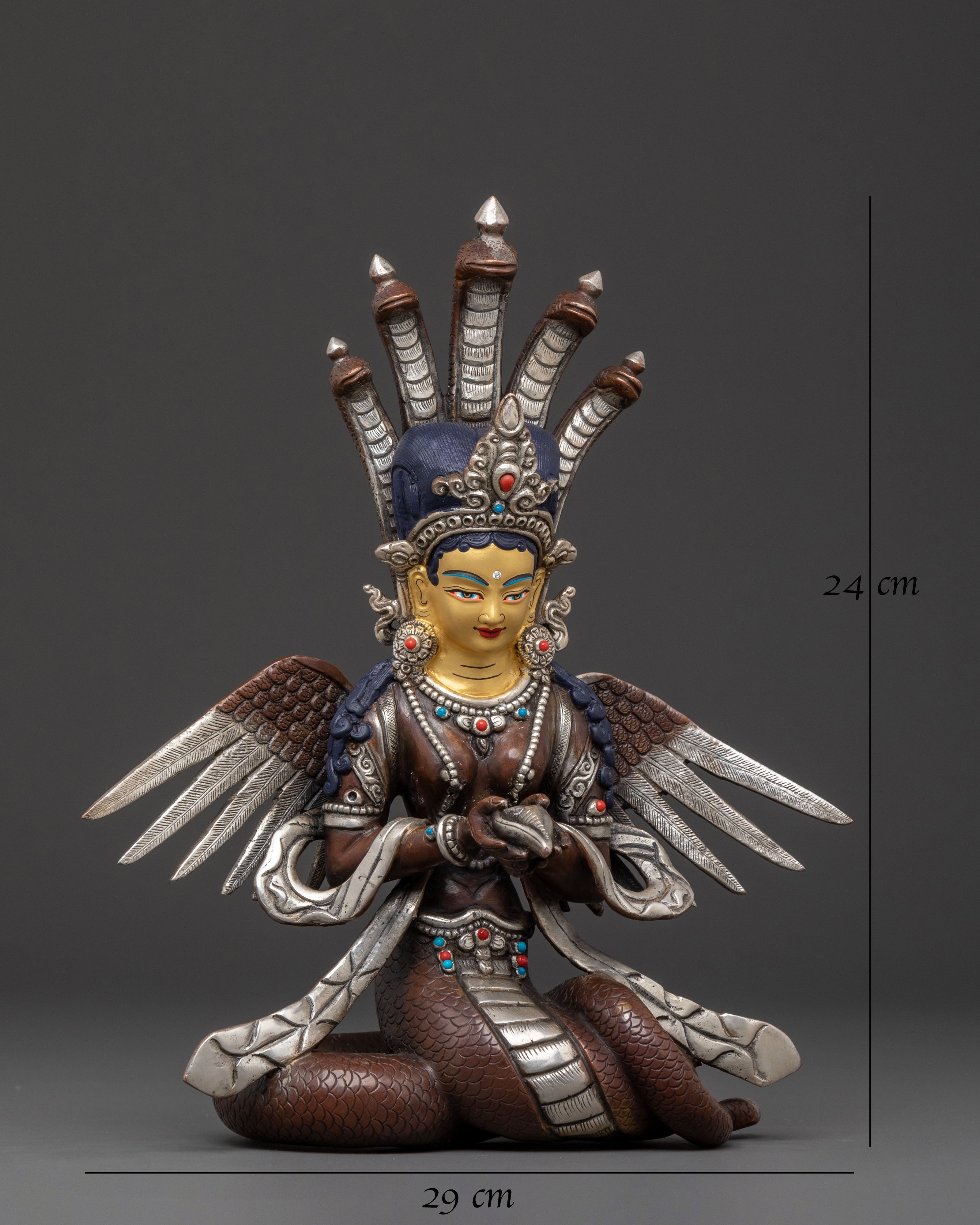 Naag Kanya Spiritual Statue | Enigmatic Serpent Goddess
