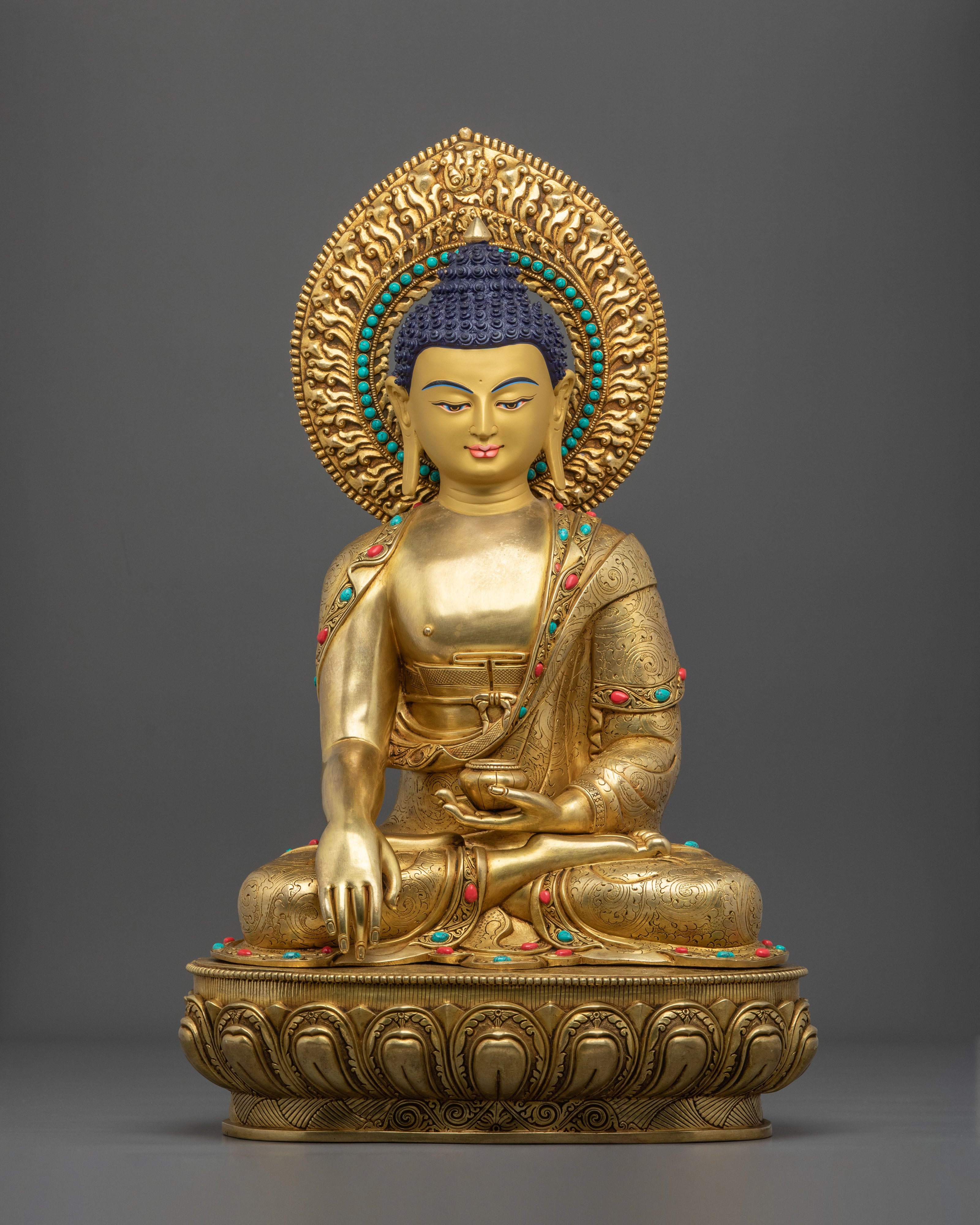 Shakyamuni Buddha Awakened Master Statue