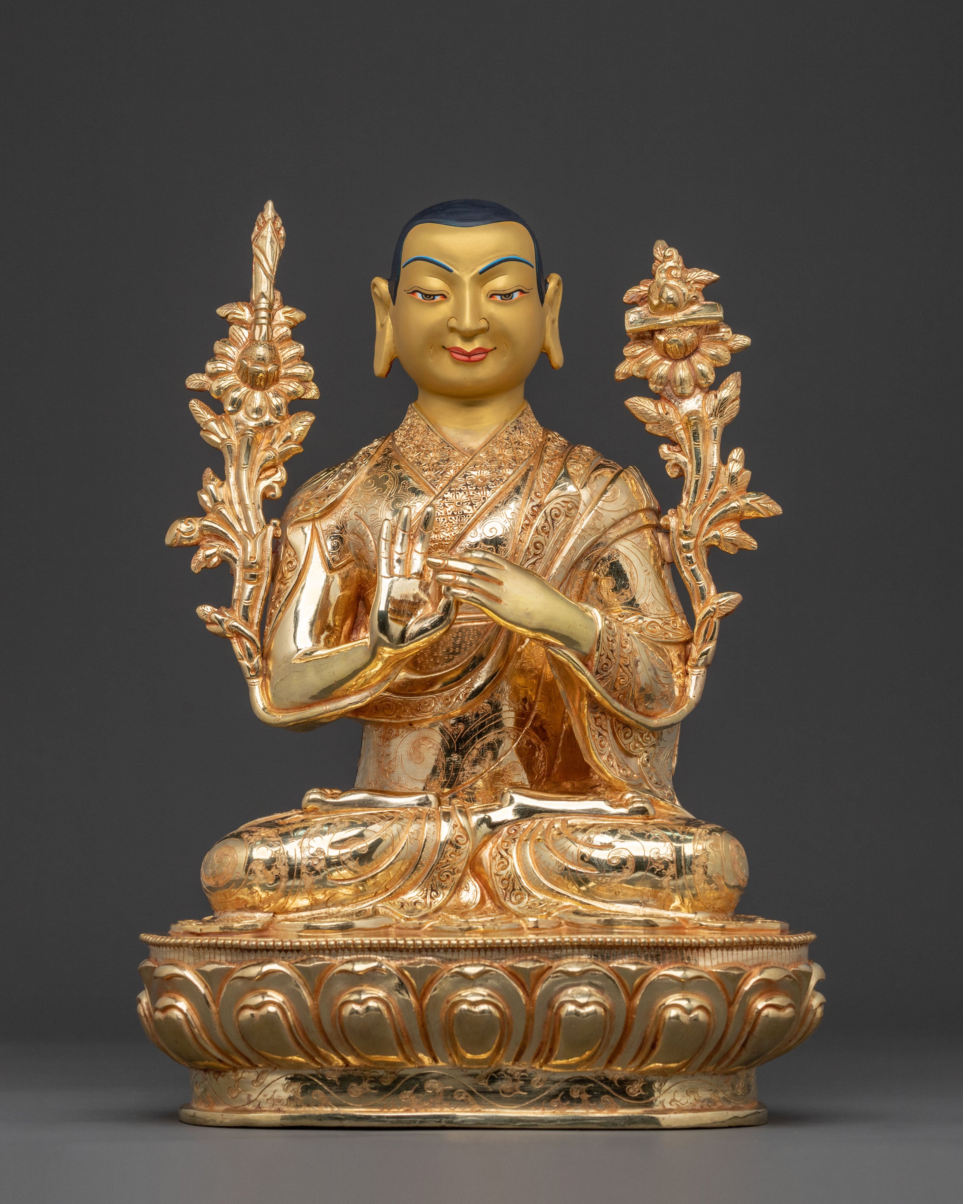 Tsongkhapa Buddhist Master Statue