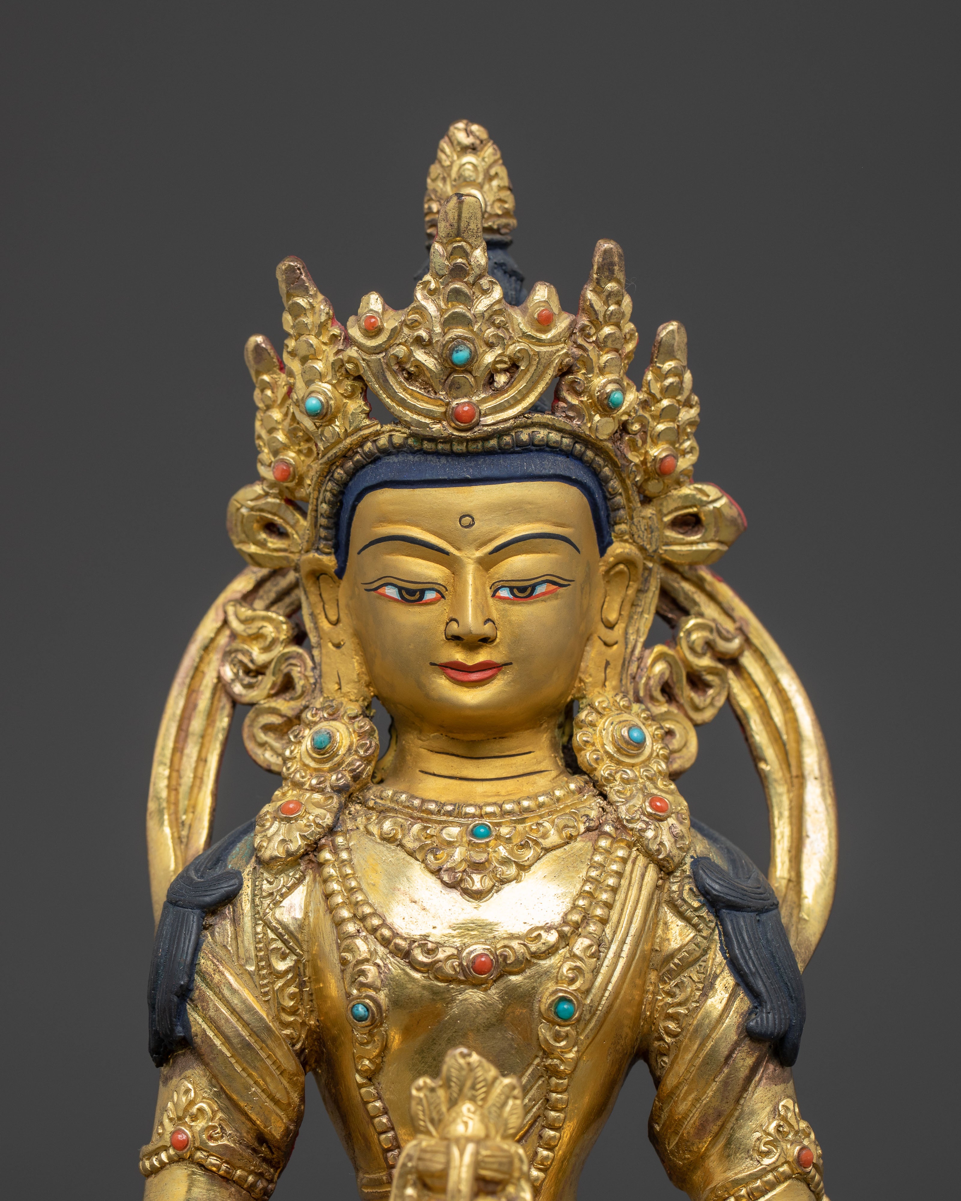 Handmade Amitayus Immortality Statue | Symbol of Longevity and Healing