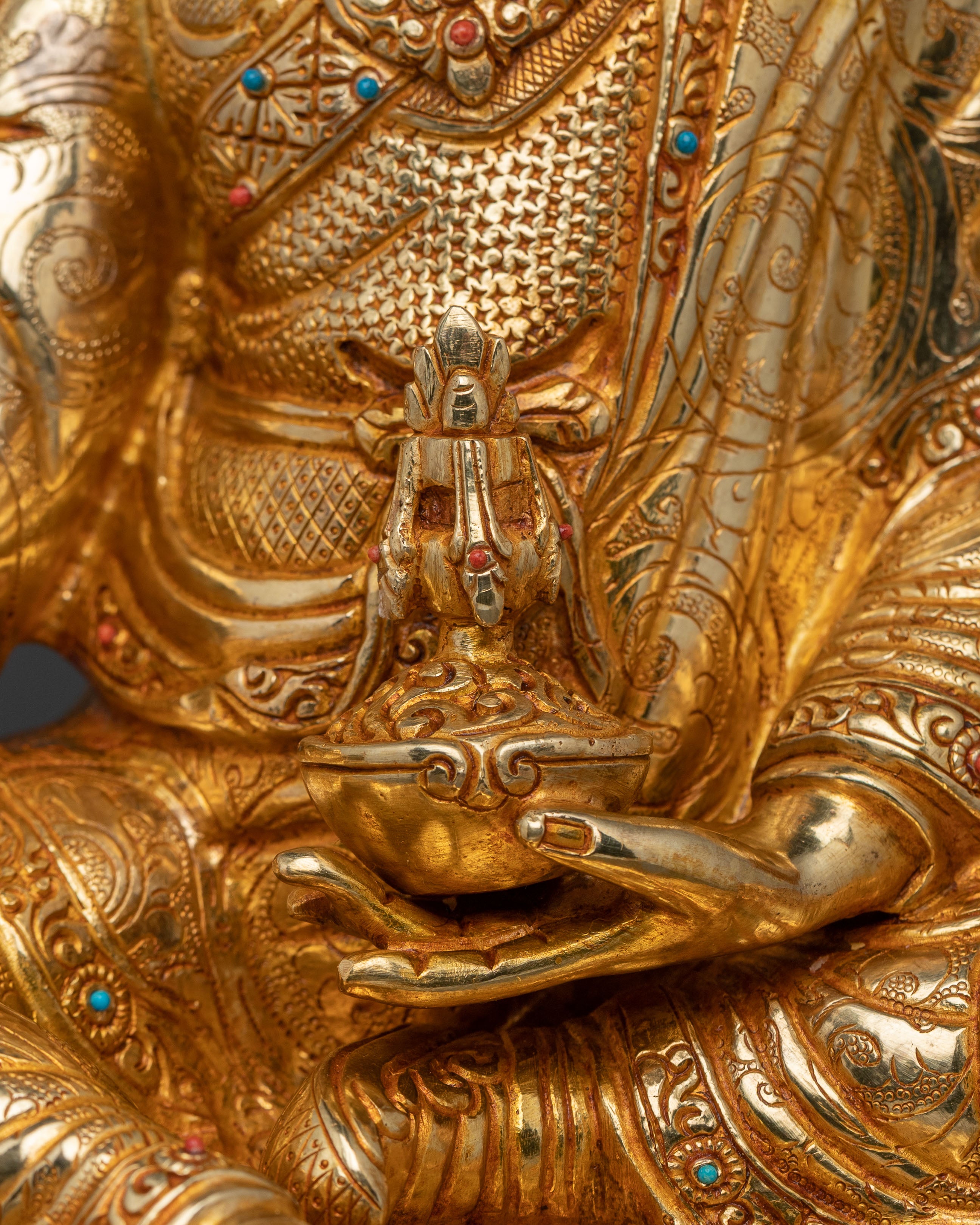 Guru Rinpoche Sacred Statue | Blessing Figurine