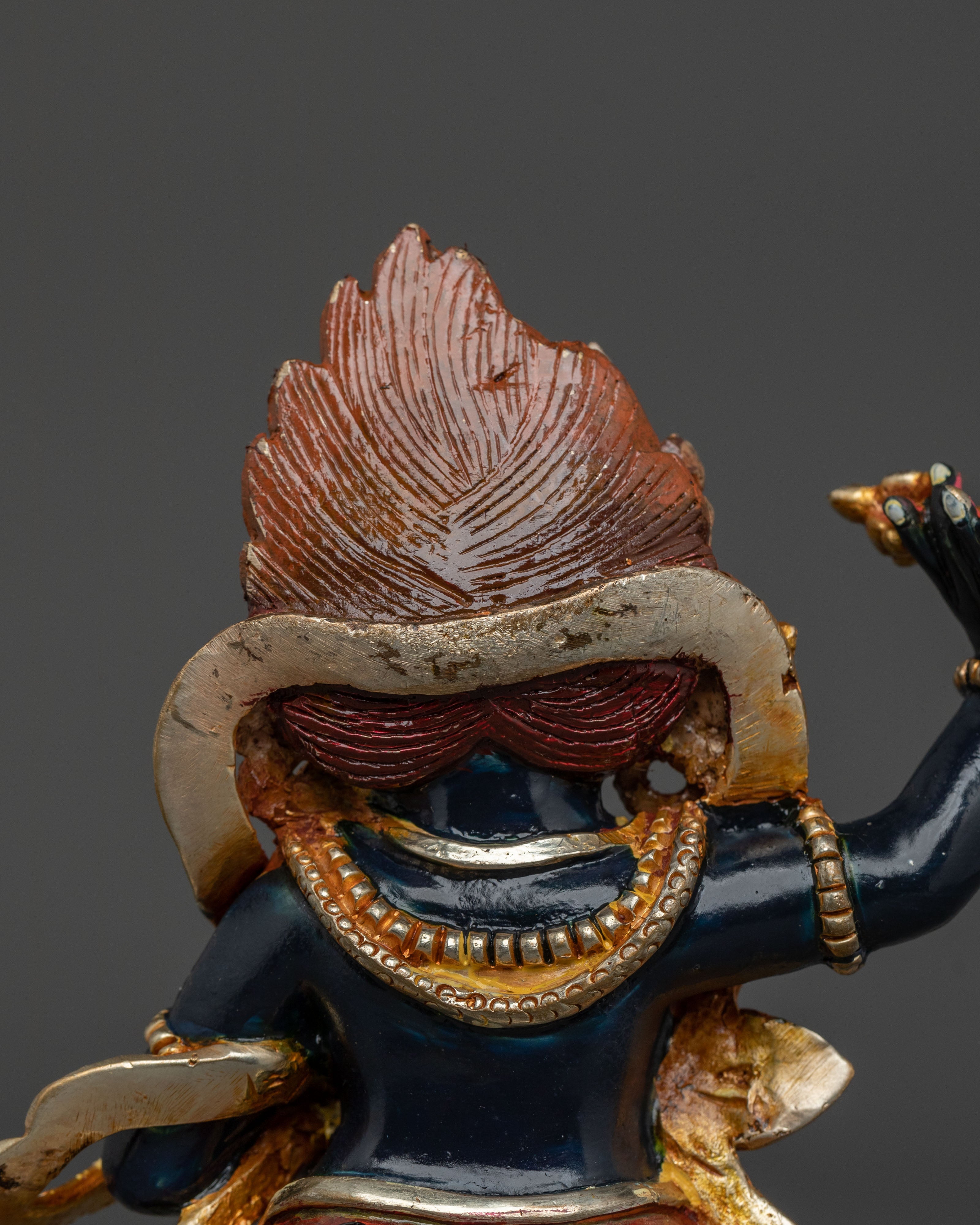 Sacred Vajrapani Sculpture: Sacred Statue for Meditation Space