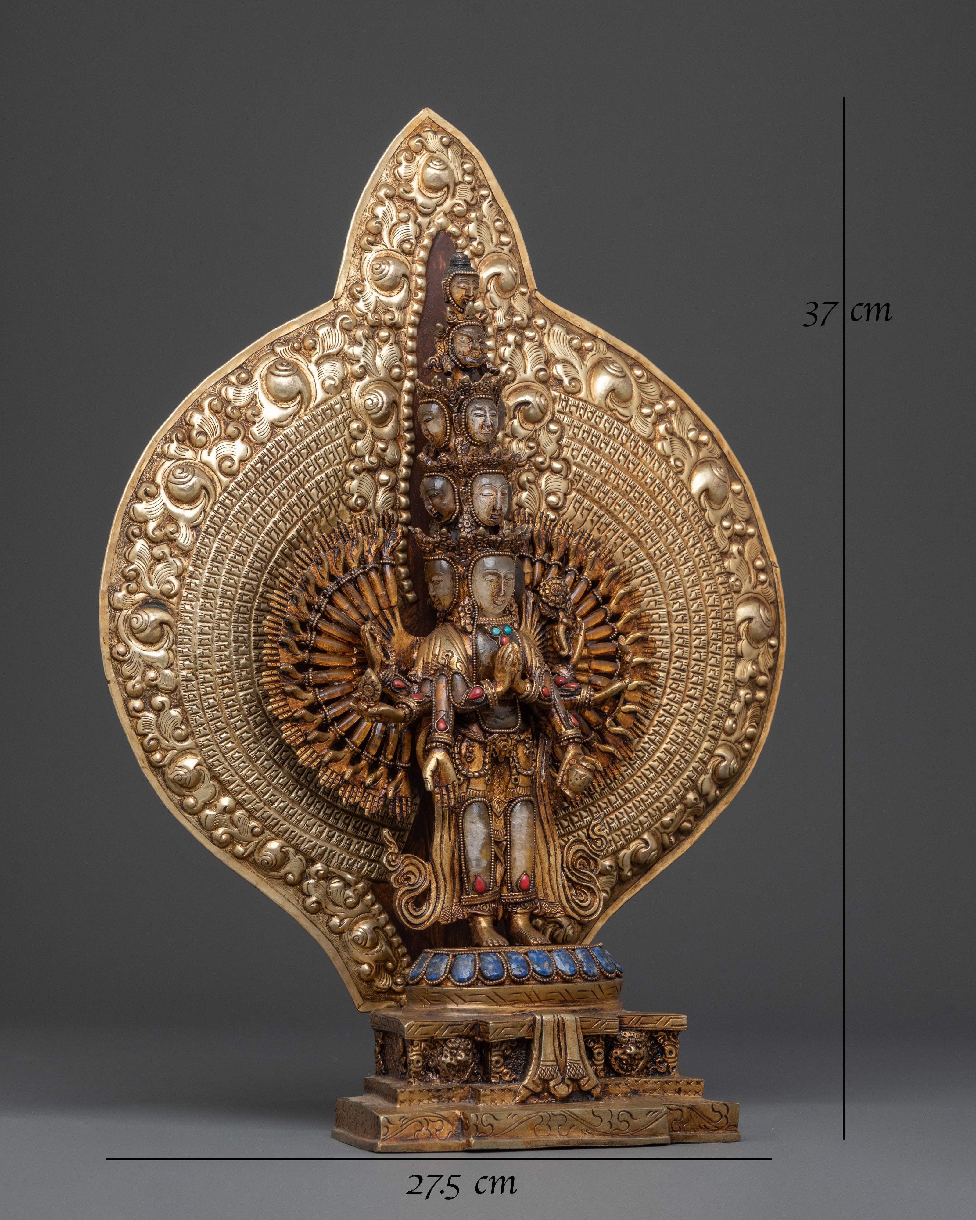 1000 Armed Chenrezig Spiritual Statue | Home Decor