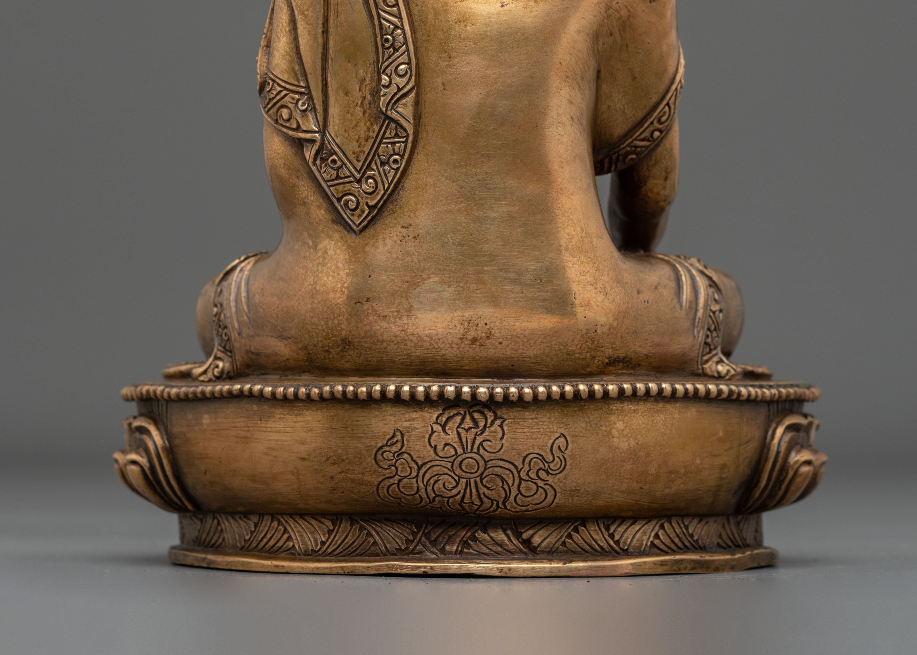 Crown Shakyamuni Buddha Altar Decoration Statue | Buddhist Altar Decoration