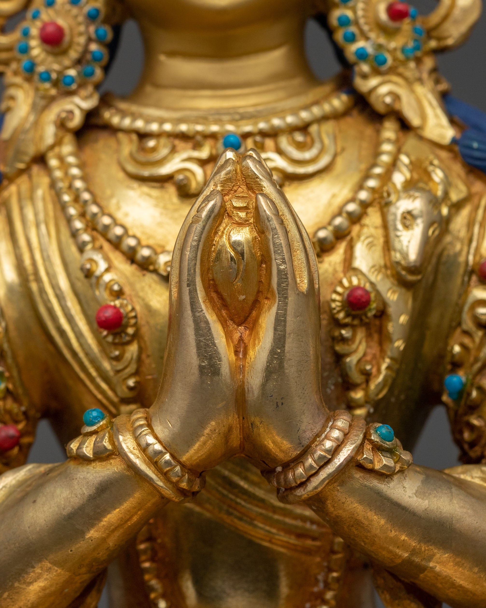 Avalokiteshvara Sculpture | Tibetan Buddhist Figurine