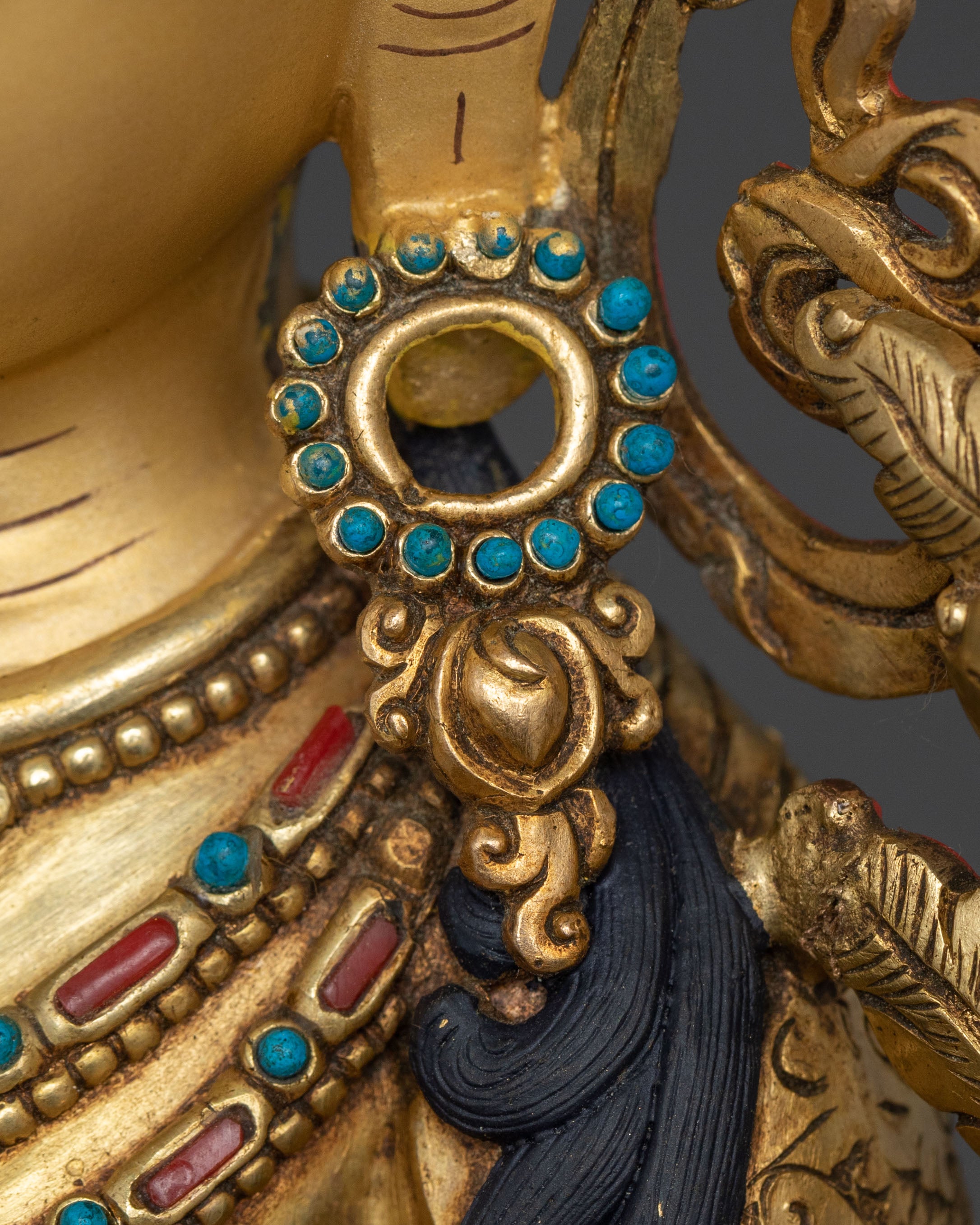 White Tara Sacred Figurine | Tibetan Buddhist Goddess