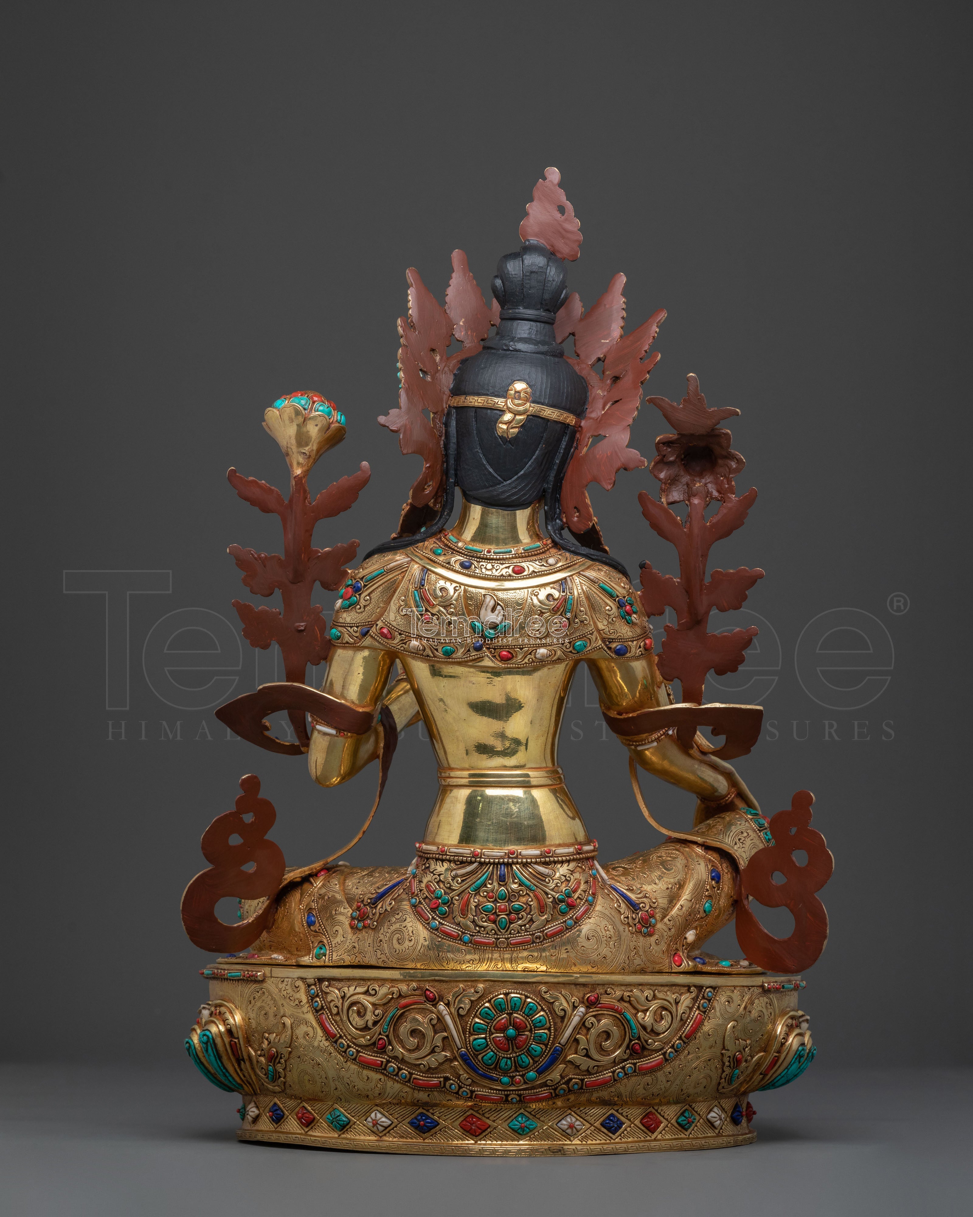 Green Tara Sculpture | Goddess of Protection