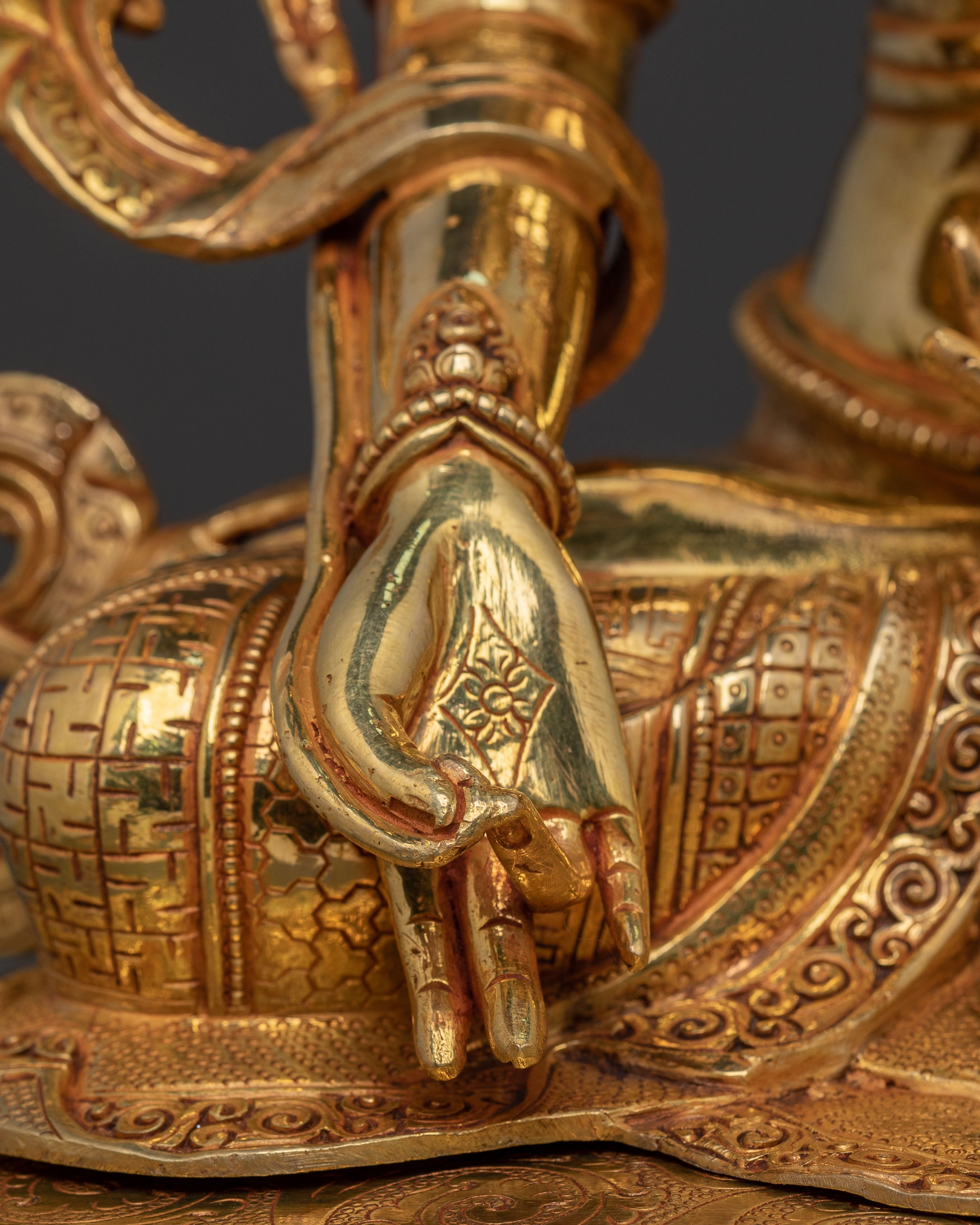 Handcrafted Kshitigarbha Statue | Made in Nepal
